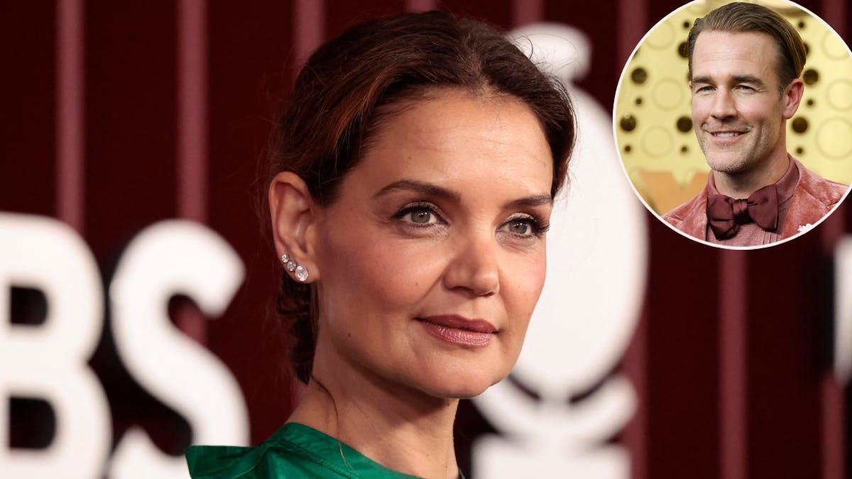 Katie Holmes deler rørende ord efter James Van Der Beeks død. 