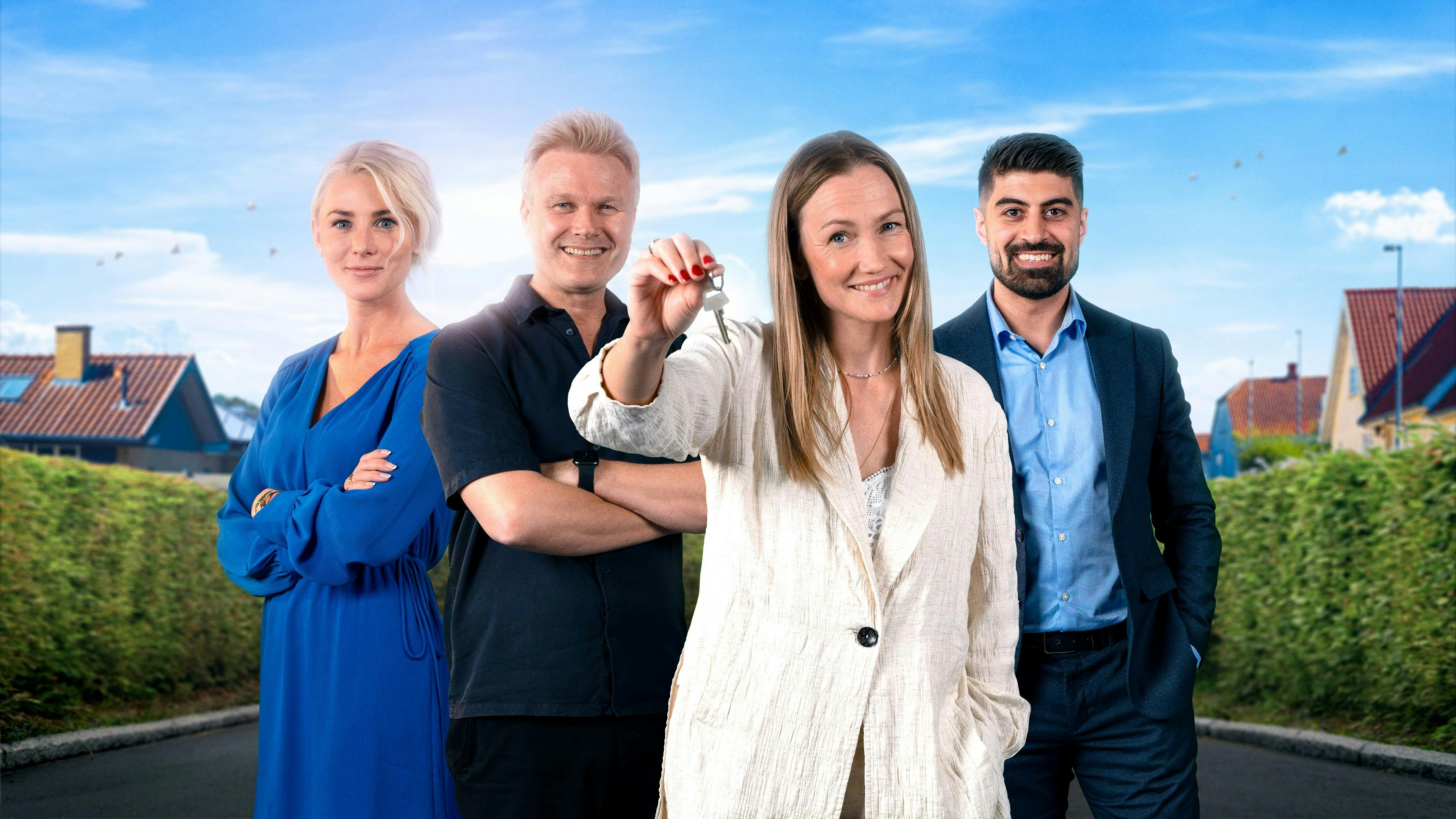 Camilla Rubæk, Christian Borregaard, Sara Lygum og Dilsad Sahin er tilbage i "Beliggenhed, beliggenhed, beliggenhed".