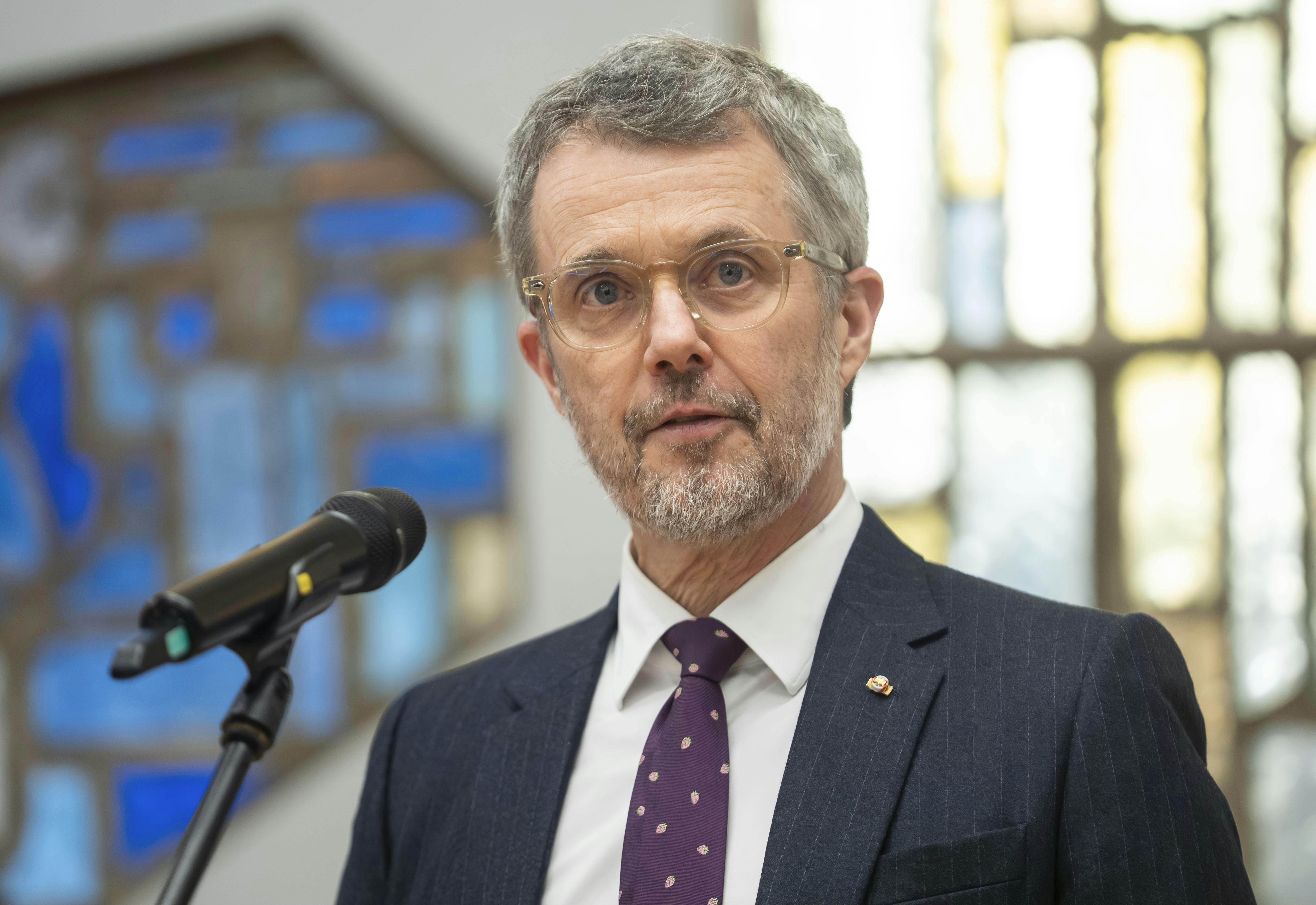 Kong Frederik har tre travle dage foran sig.