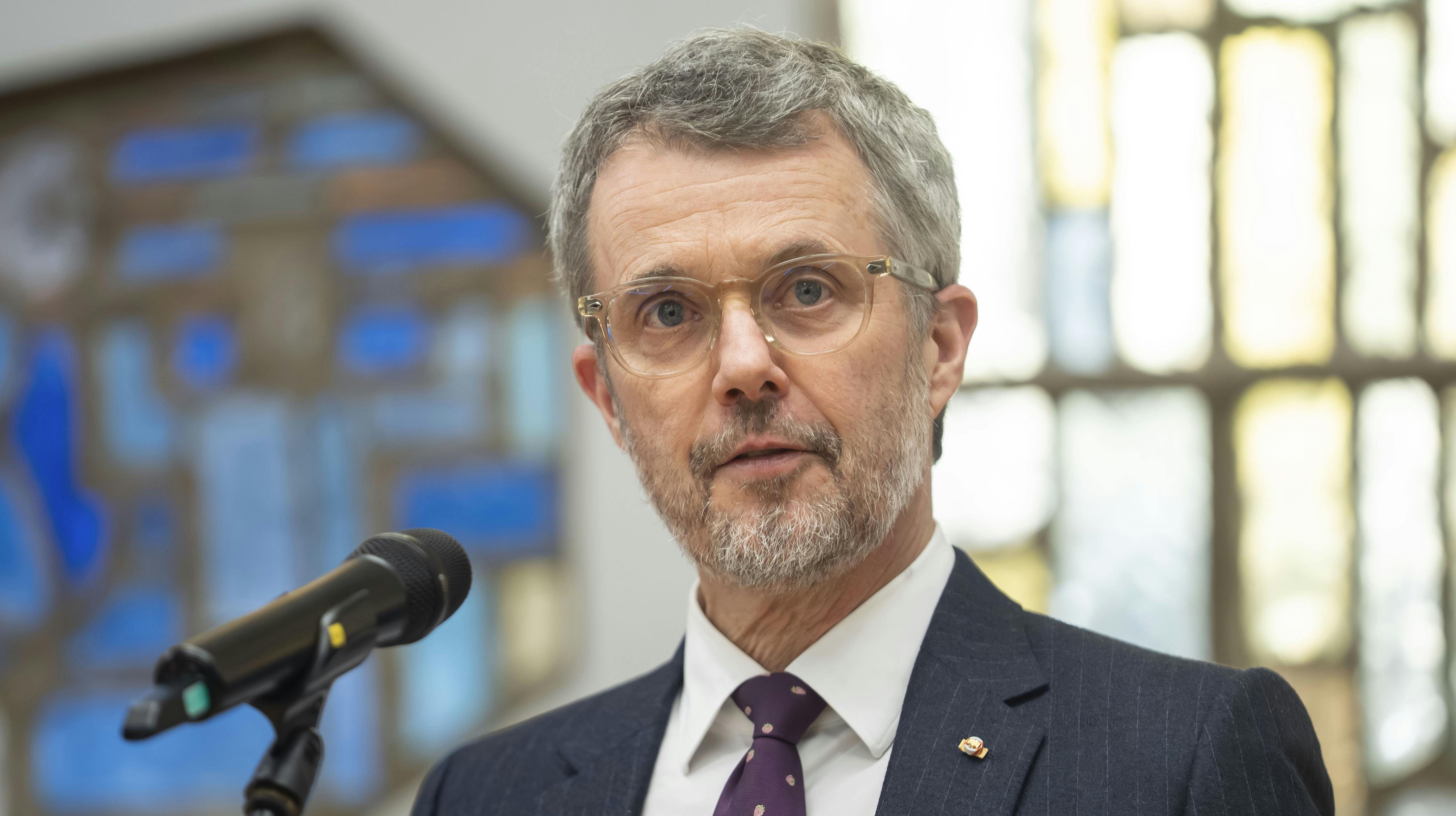 Kong Frederik har tre travle dage foran sig.