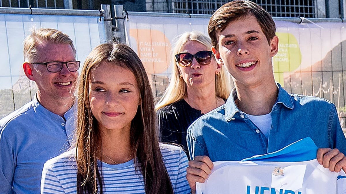 Athena og Henrik elsker deres familie