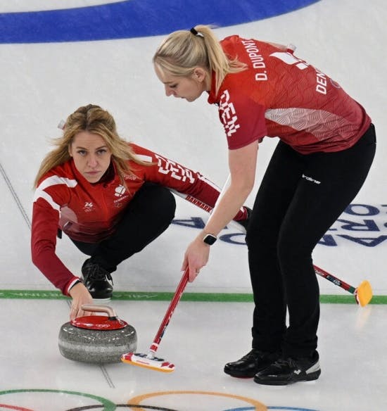 Dupont og Dupont på isen i Cortina