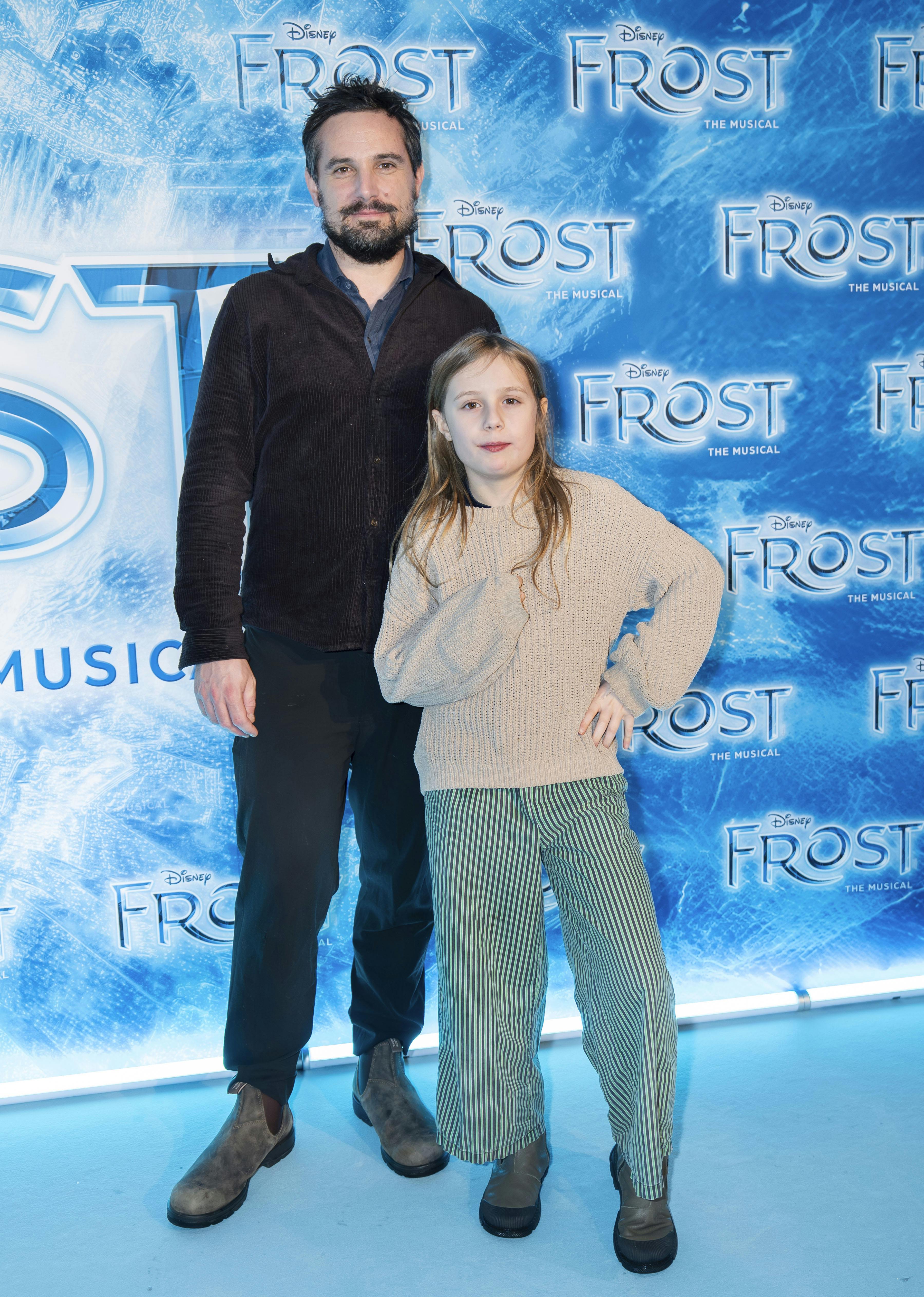 Christian Tafdrup med sin datter Cleo.