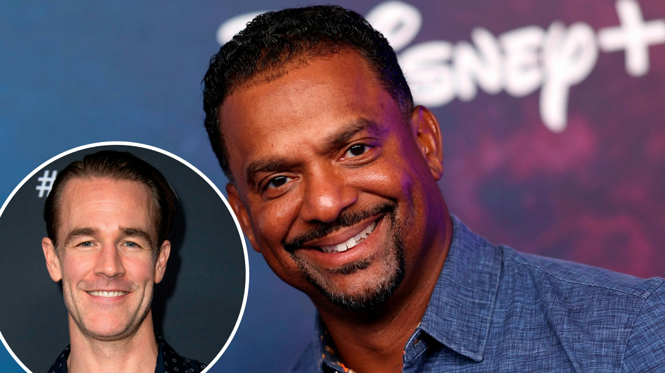 James Van Der Beek og Alfonso Ribeiro.
