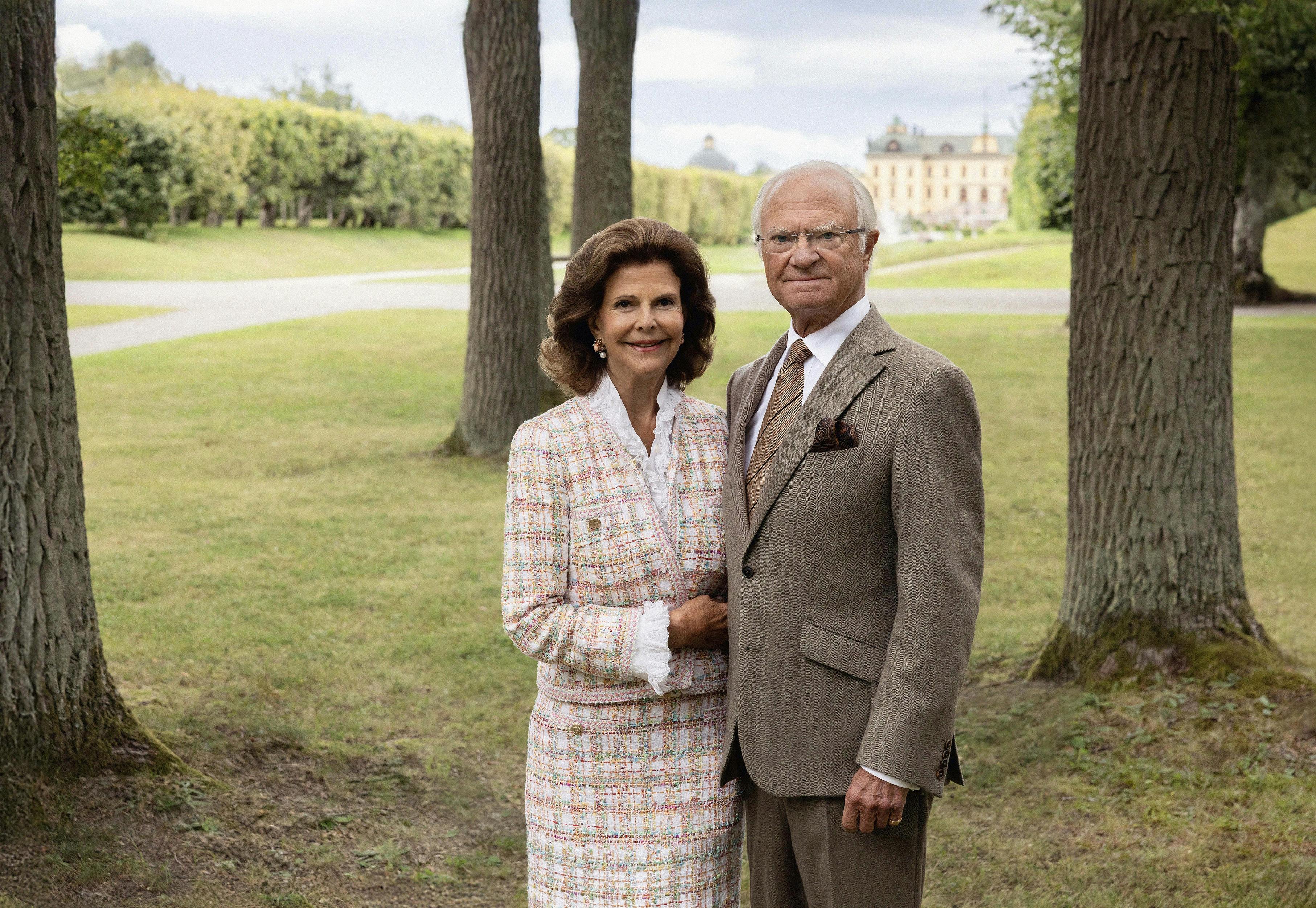 Dronning Silvia og kong Carl Gustaf.