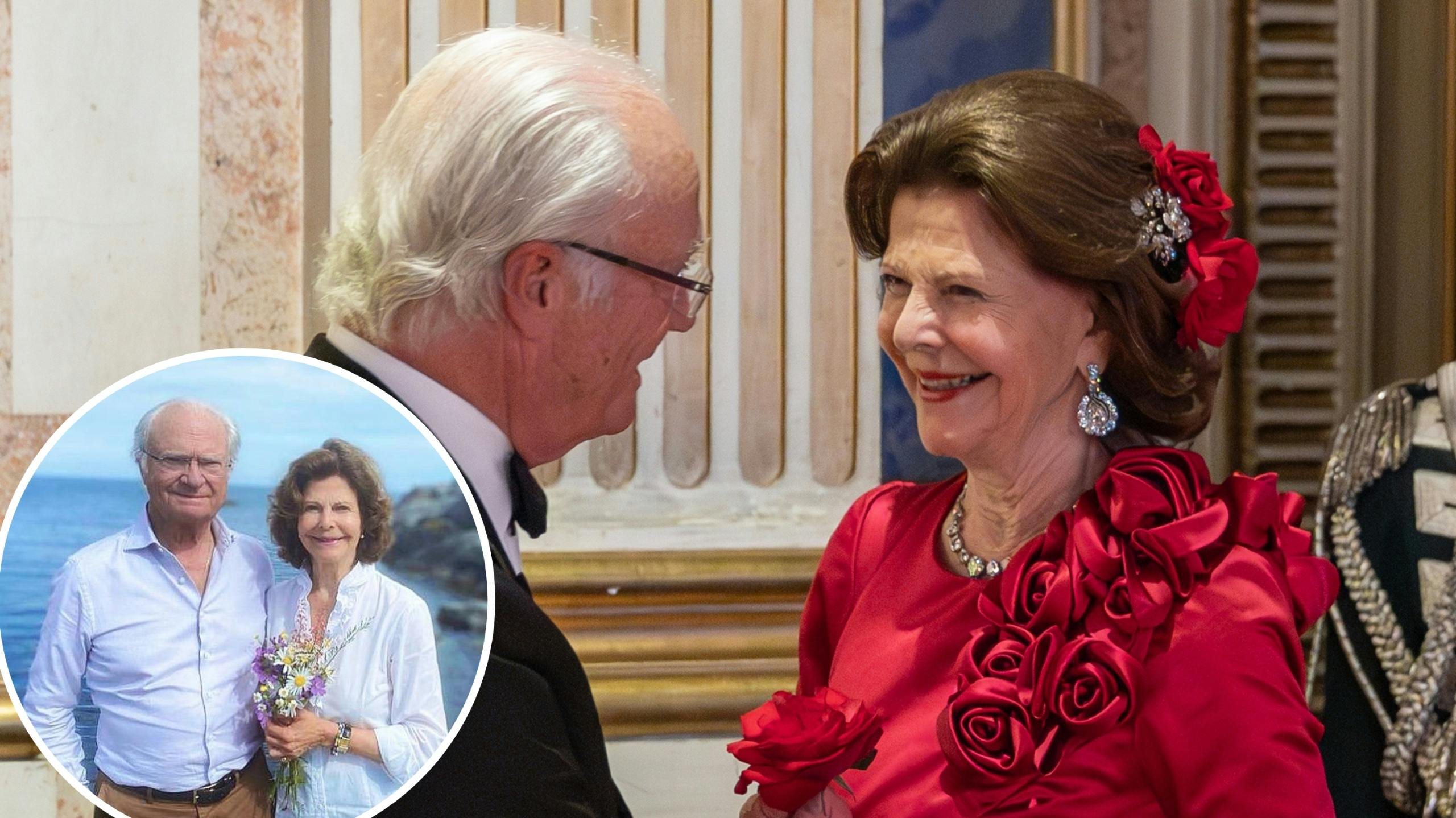Kong Carl Gustaf og dronning Silvia.