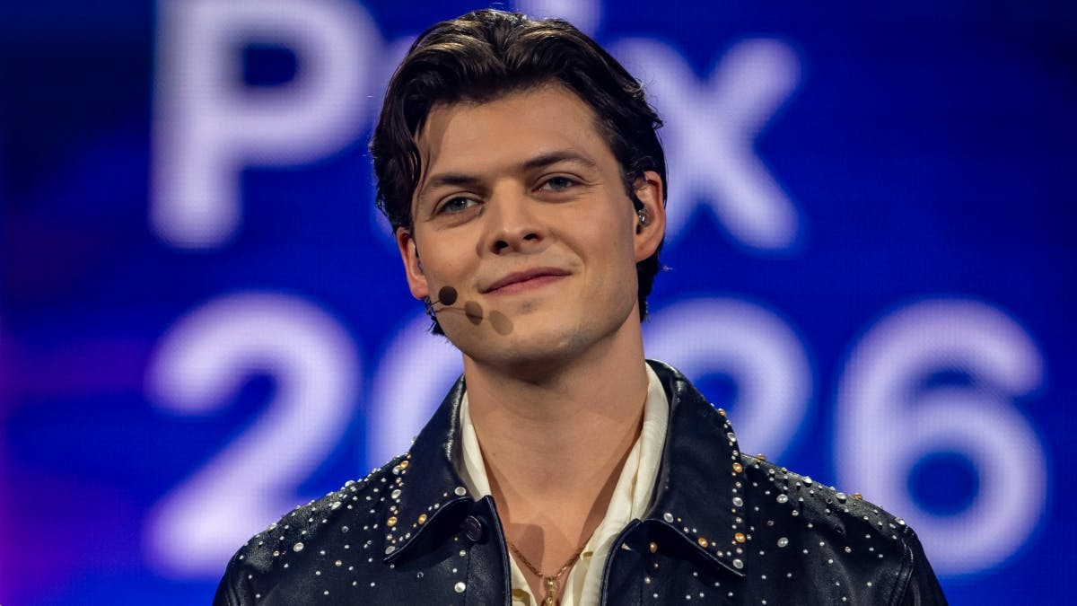 Alex Høgh Andersen var vært på årets melodi grand prix. 