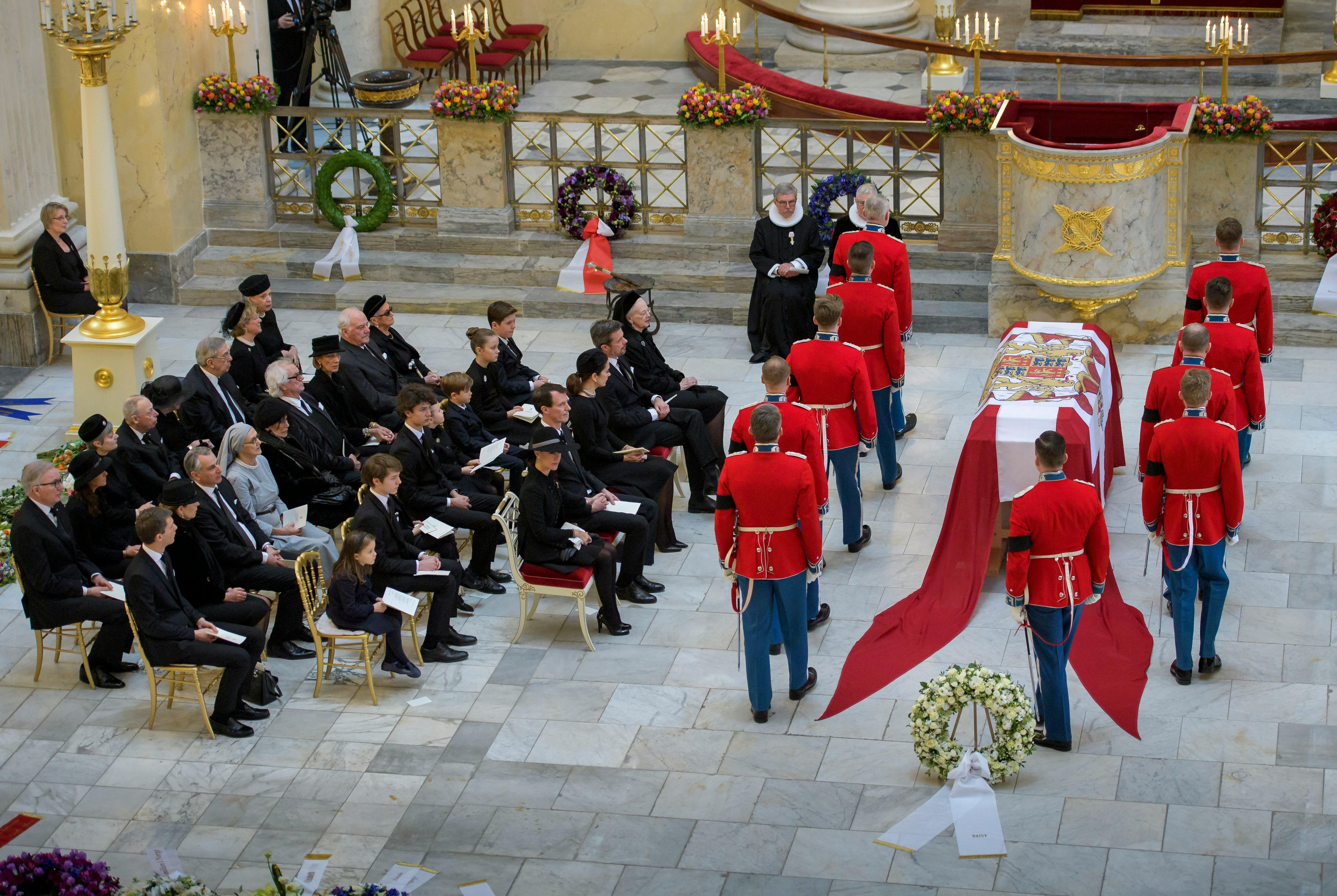 HKH Prins henriks bisættelse i Christiansborg SlotskirkeDato: 20.2.2018Sted: Christiansborg SlotskirkeJournalist: Ulrik Ulriksen,Trine LarsenFoto: Copyright : Martin Høien/Billed-Bladet