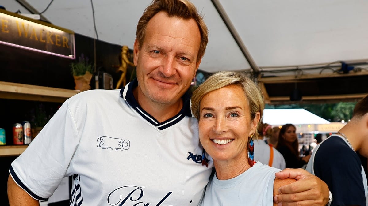 Rasmus Tantholdt vil også rejse hvor som helst med hustruen Natasja Crone.