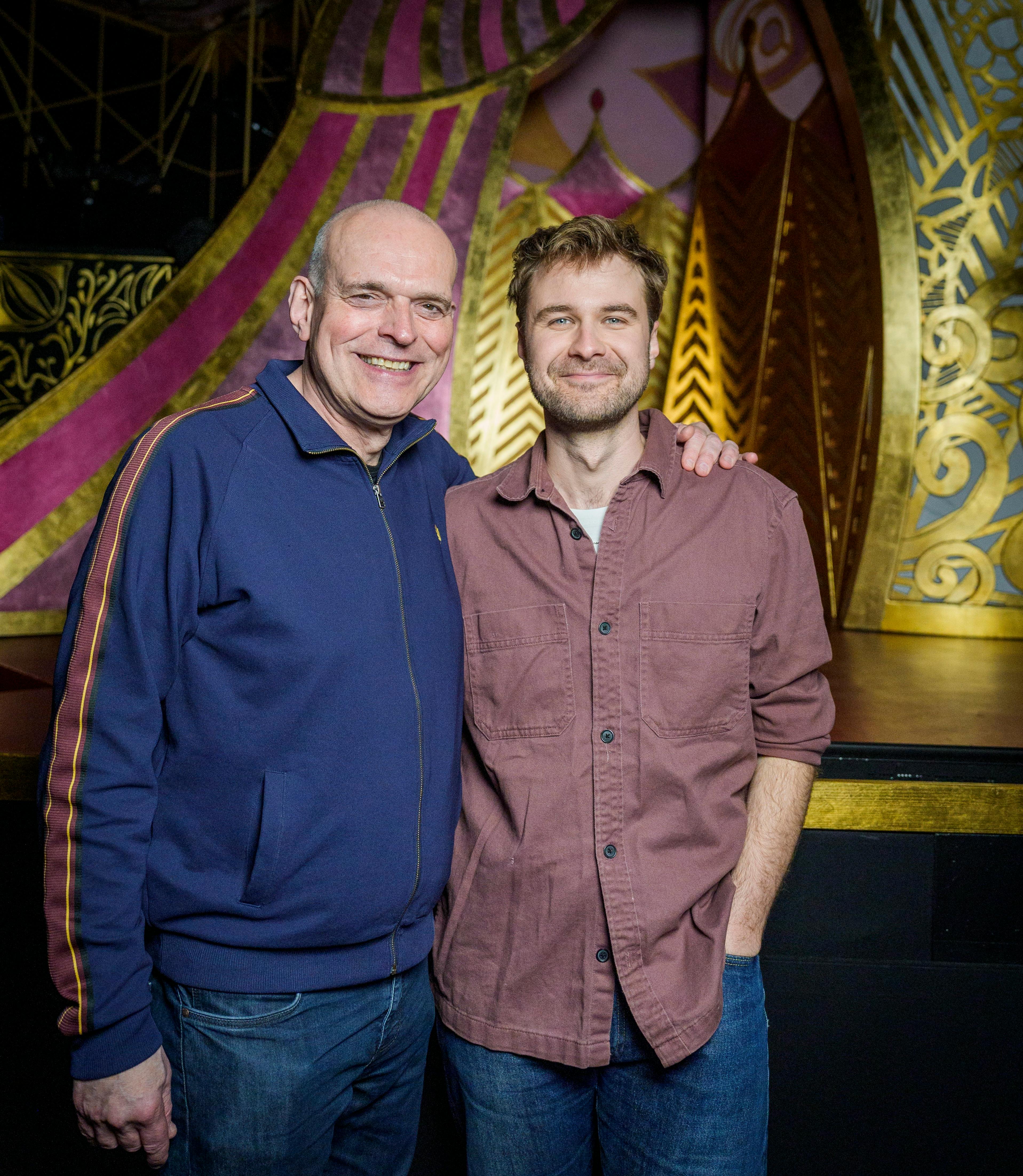 Niels Olsen og Magnus Haugaard spillede sammen i Cirkusrevyen i 2025.