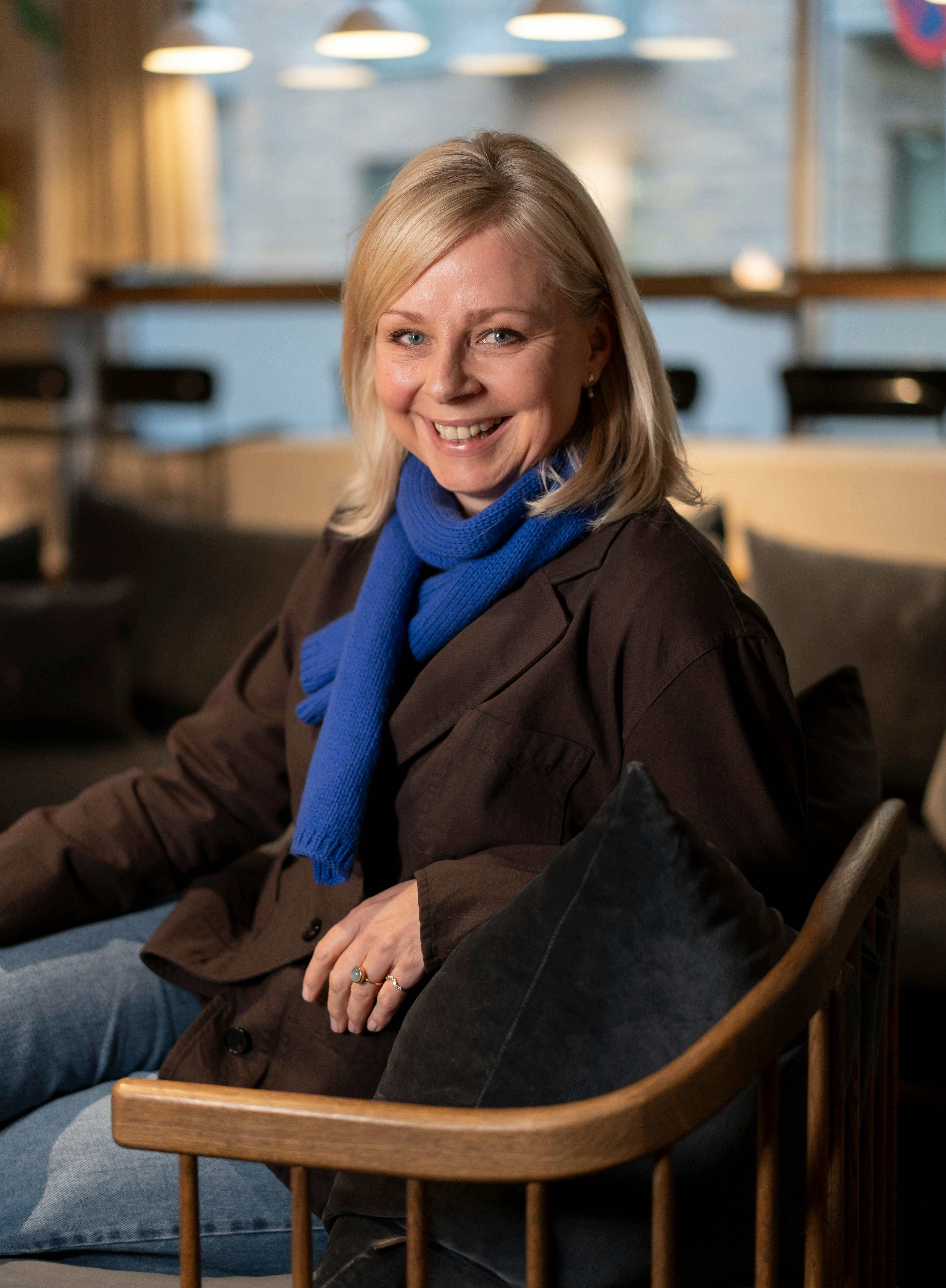 Både karrieren og kærligheden kører på skinner for Lene Maria Christensen. 