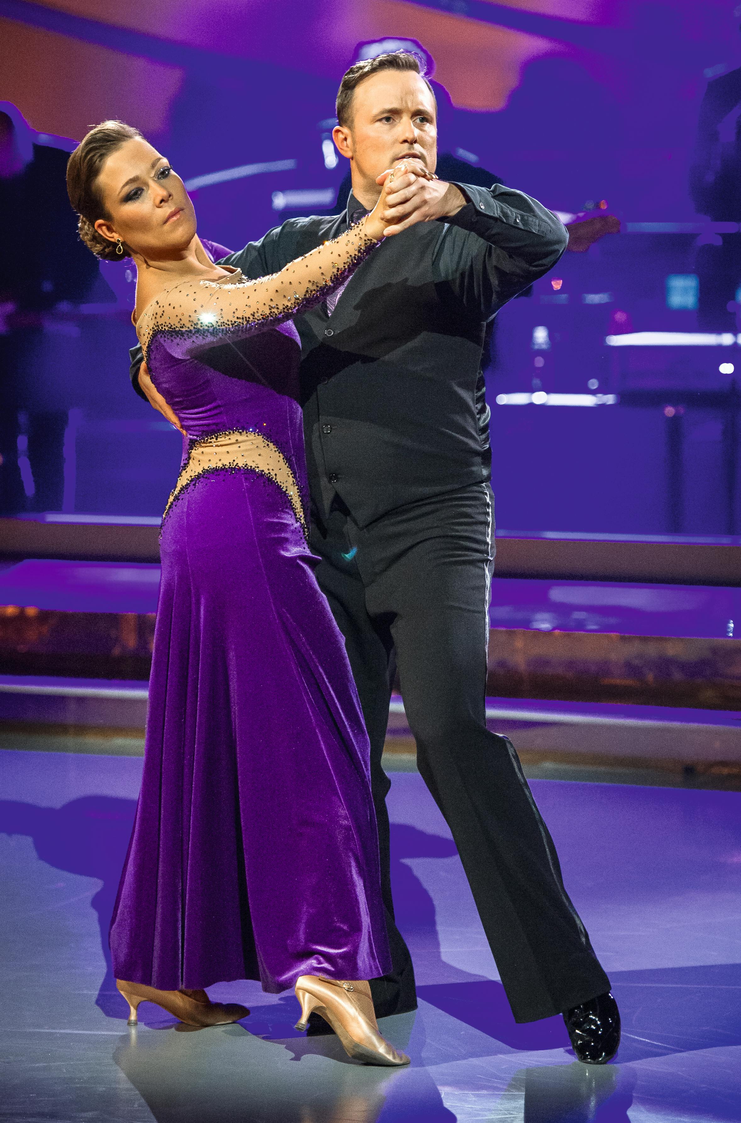 Astrid Krag og Thomas Evers Poulsen dansede sig til en tredjeplads i "Vild med dans" i 2014.