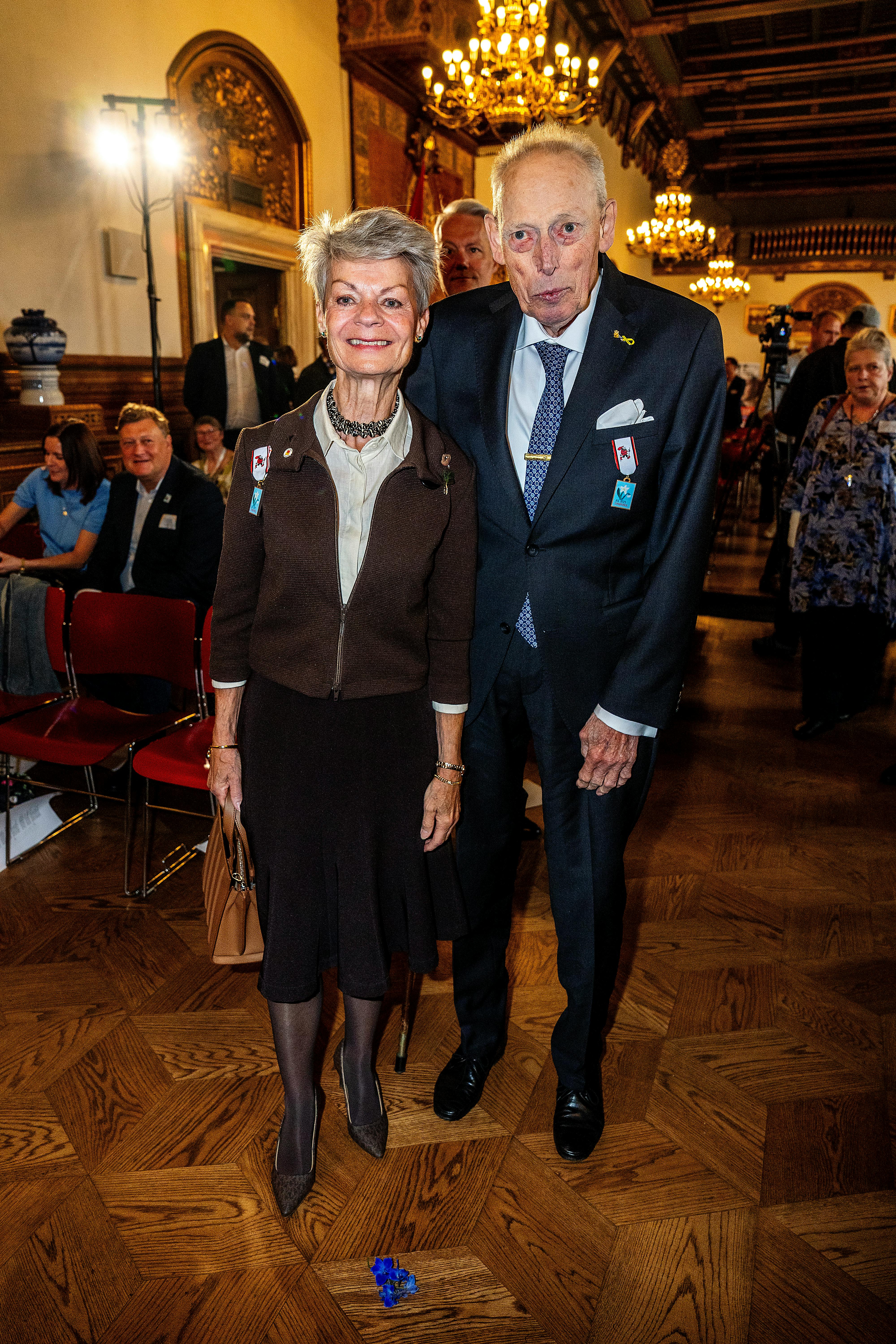 Grev Ingolf med hustruen grevinde Sussie.