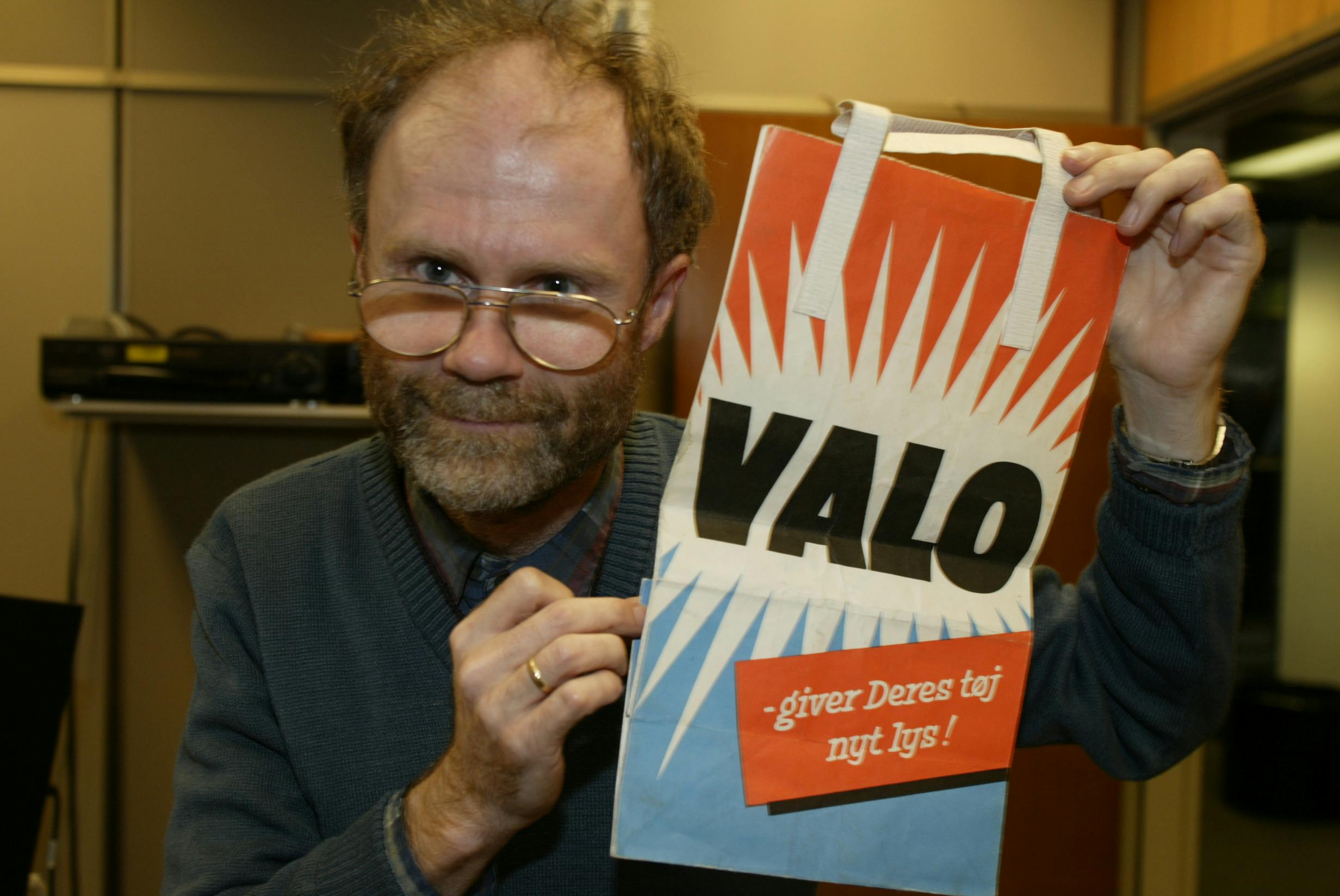 Martin Gunnarsen i 2002 blot et år efter, han blev landskendt i DR-dokumentaren "Valomanden".