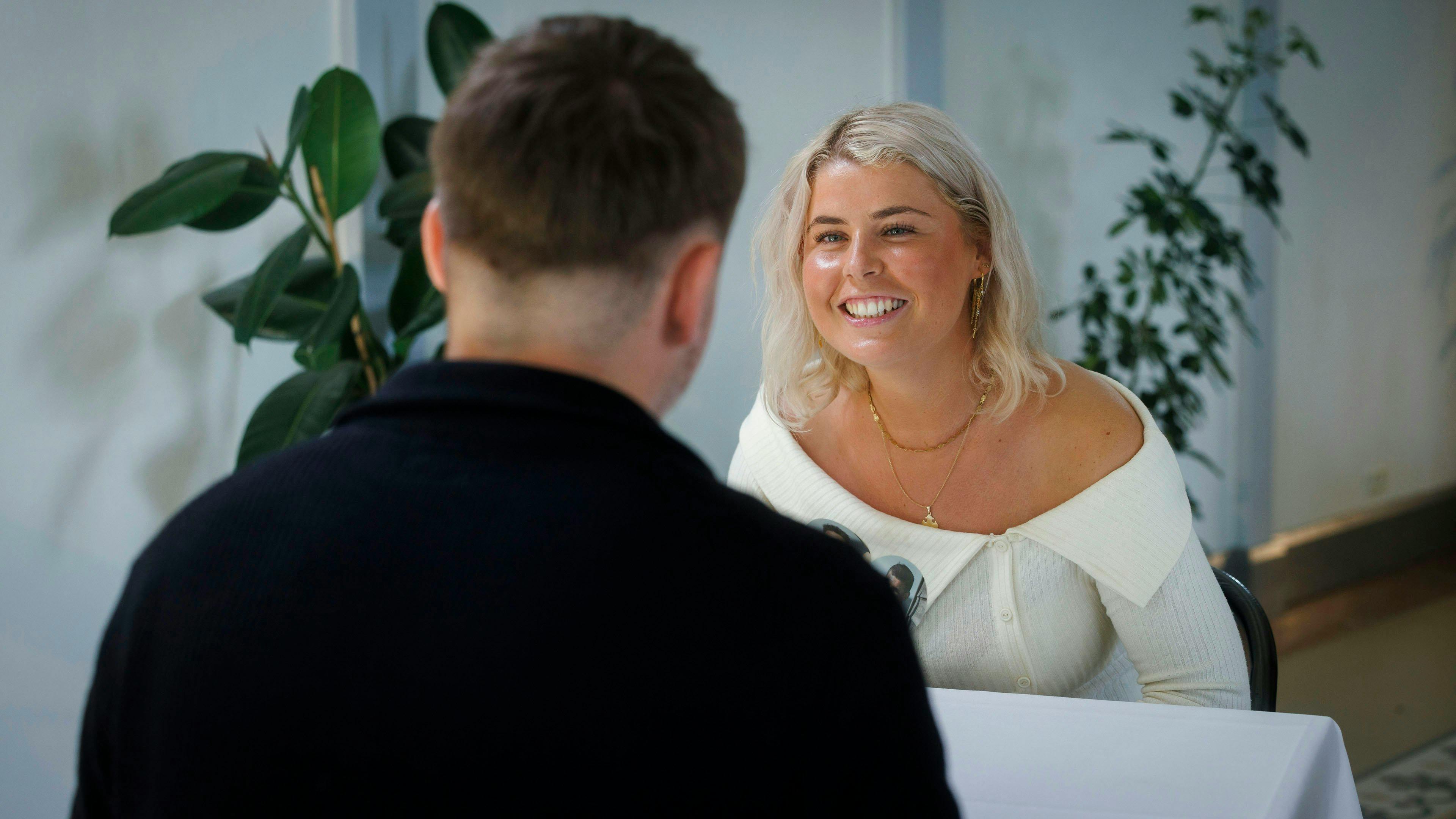 Ida fik hurtigt et godt indtryk af Samuel.