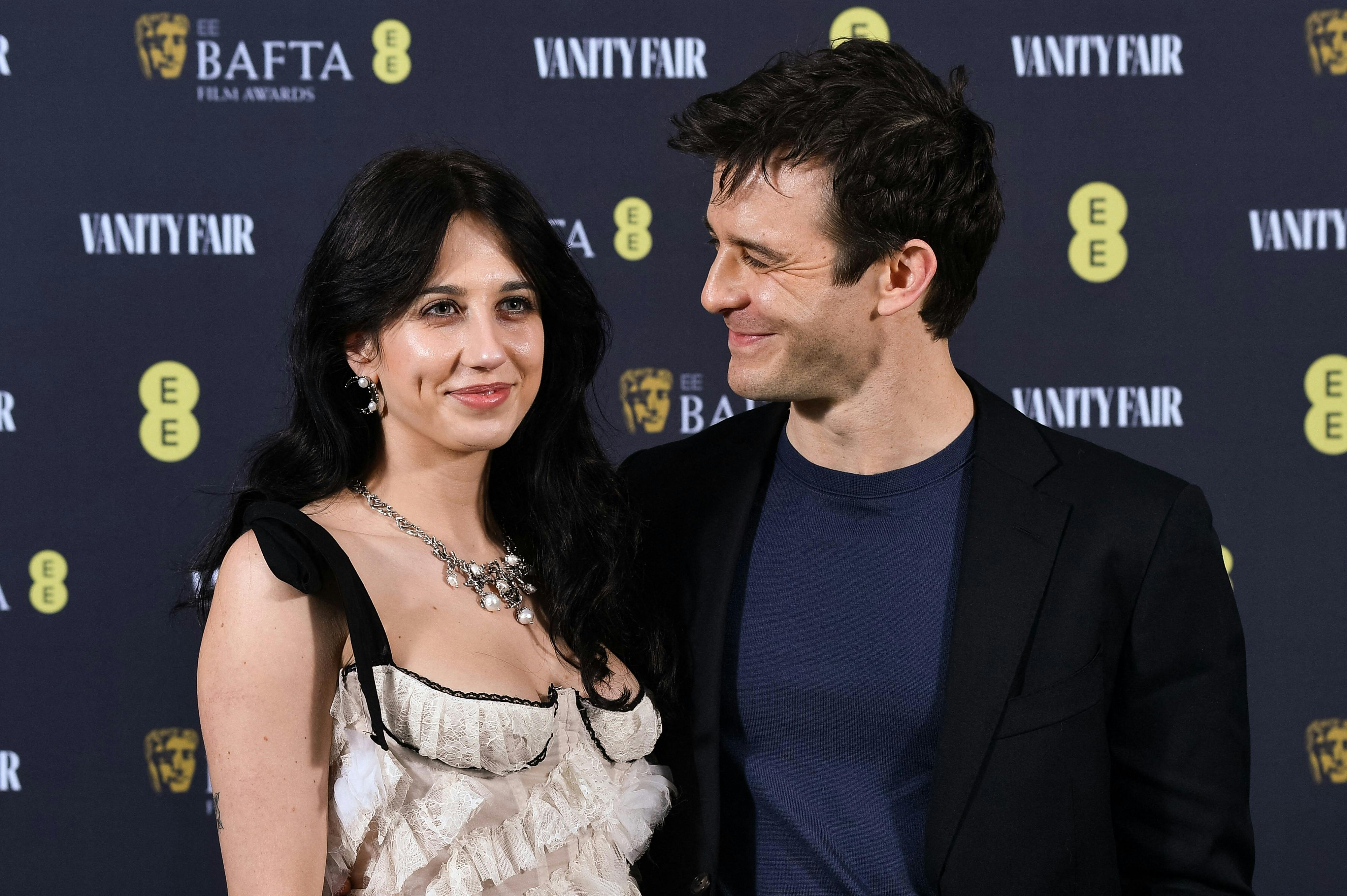 Jessica Alexander attends Vanity Fair EE Rising Star Party at Pavyllon London, Four Seasons Hotel Park Lane on 31st January, 2024. 31 Jan 2024 Pictured: Harriet Cains and Luke Thompson. Photo credit: CAMERA PRESS/Joanne Davidson / MEGA TheMegaAgency.com +1 888 505 6342 (Mega Agency TagID: MEGA1090758_019.jpg) [Photo via Mega Agency]