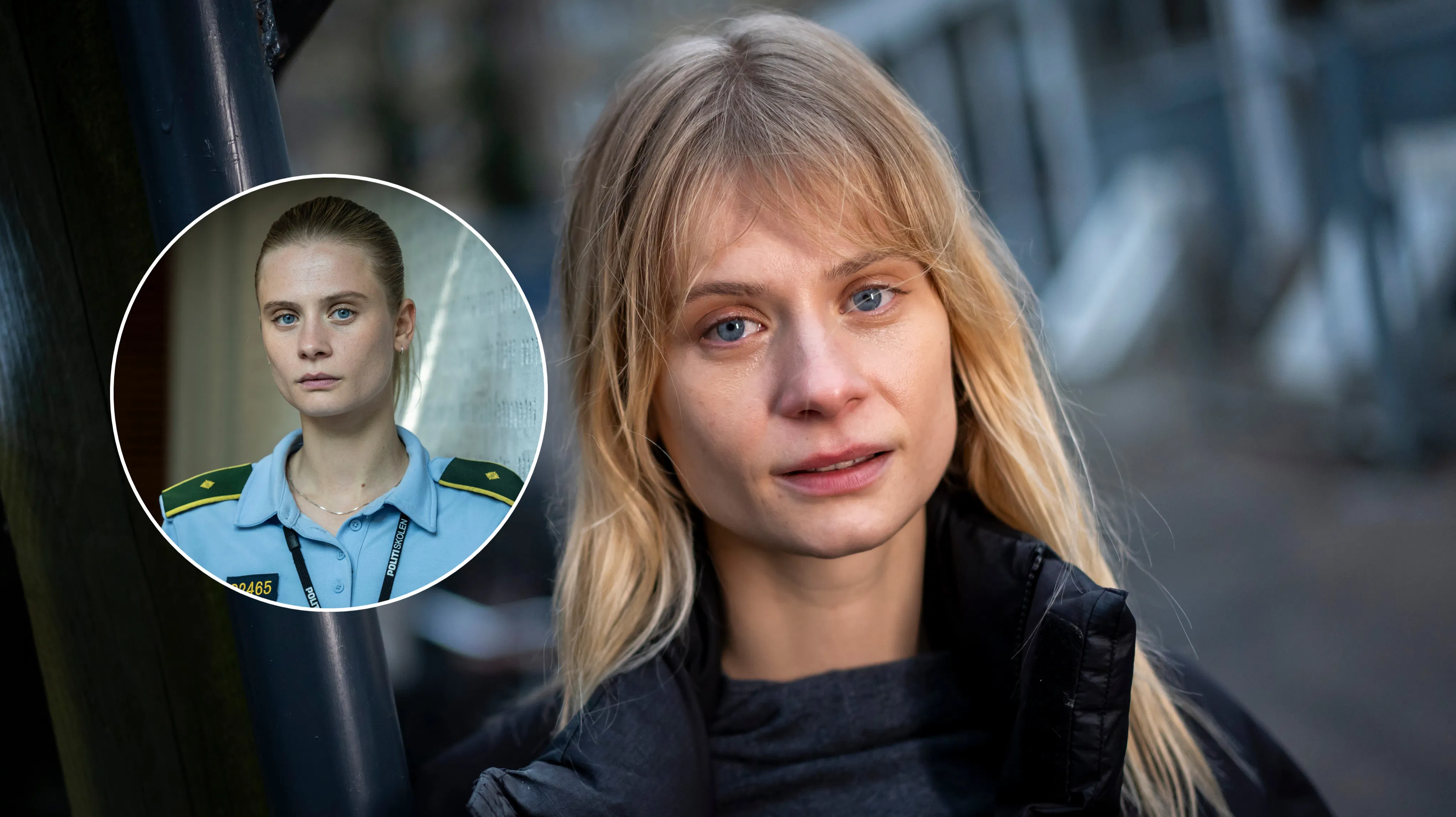Clara Rosager er lige så ambitiøs som sin karakter Freja i DR-serien "Uniformen".