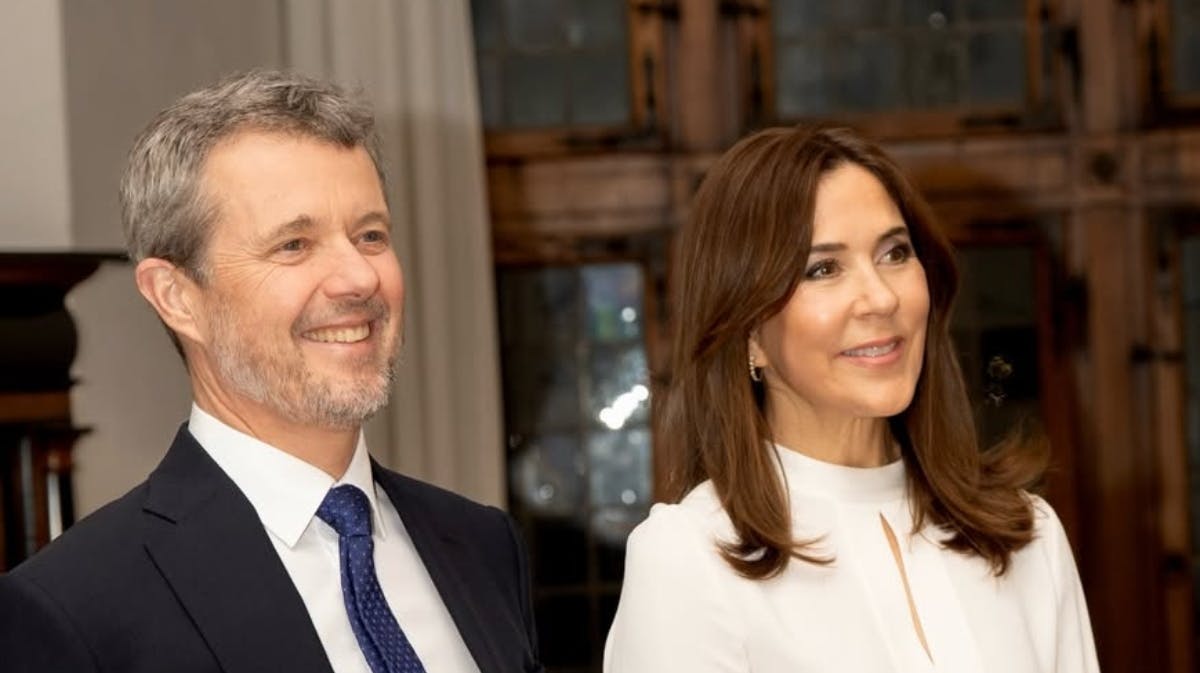 Kong Frederik og dronning Mary.