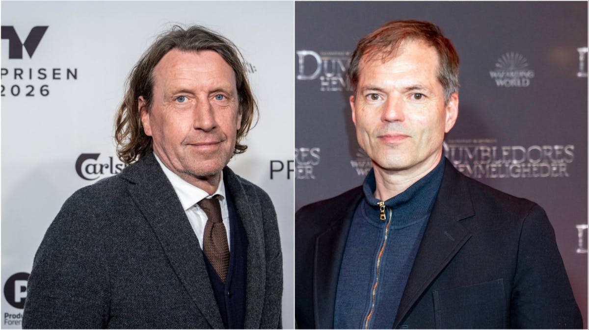 Anders Agger og Mikael Bertelsen var begge nomineret til TVPRISEN 2026.