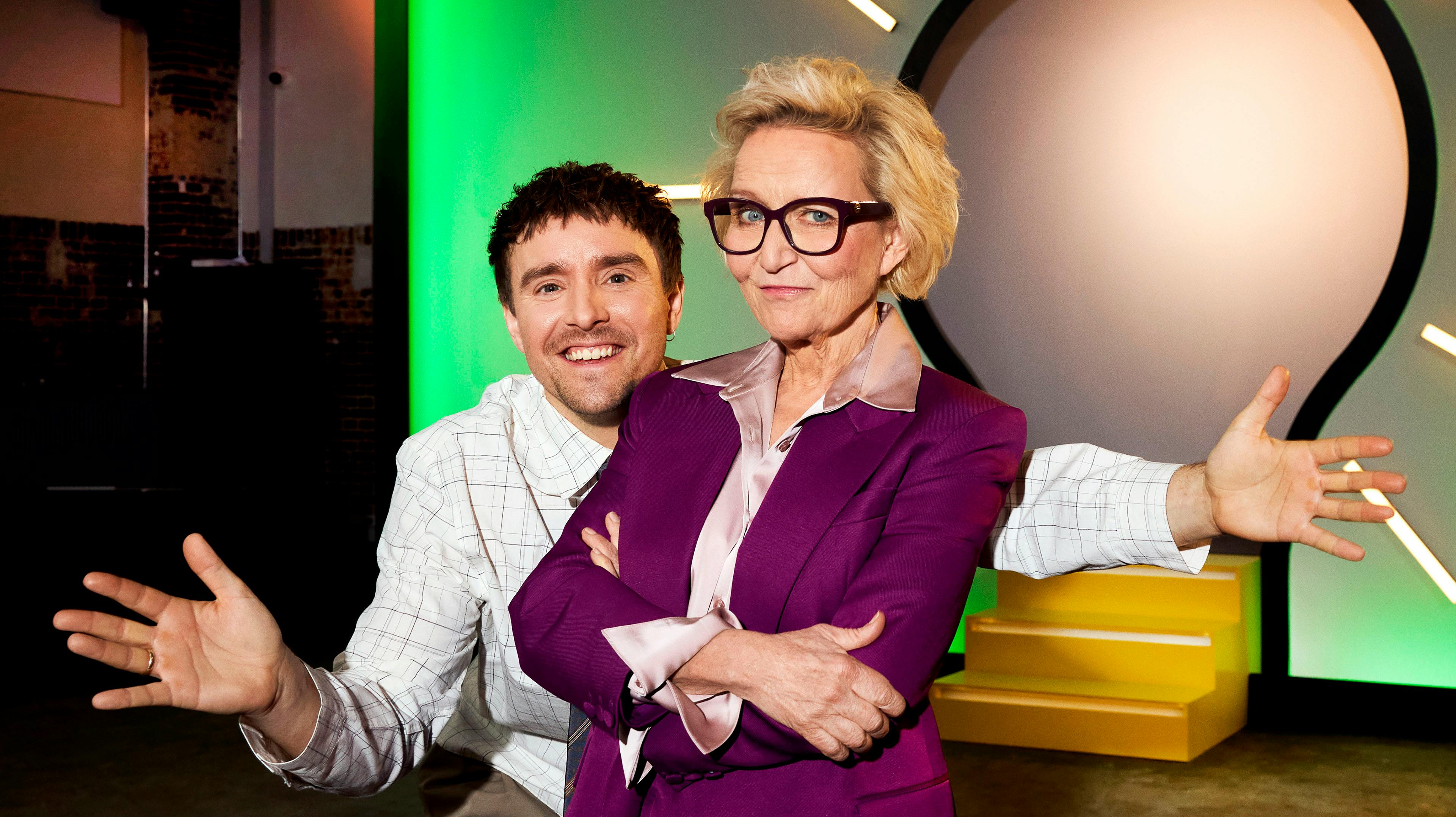 Tine Gøtzsche og Martin Johannes Larsen er ny værtsduo på TV 2.