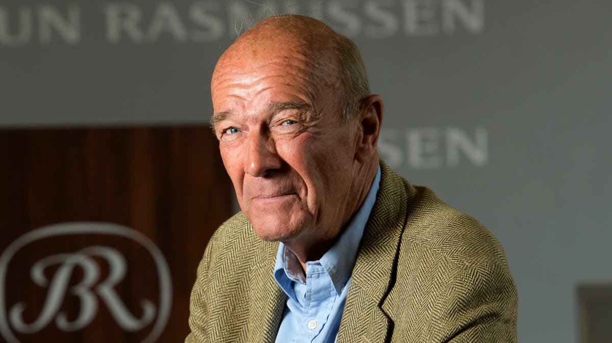 Jesper Bruun-Rasmussen i forbindelse med et interview i 2017.