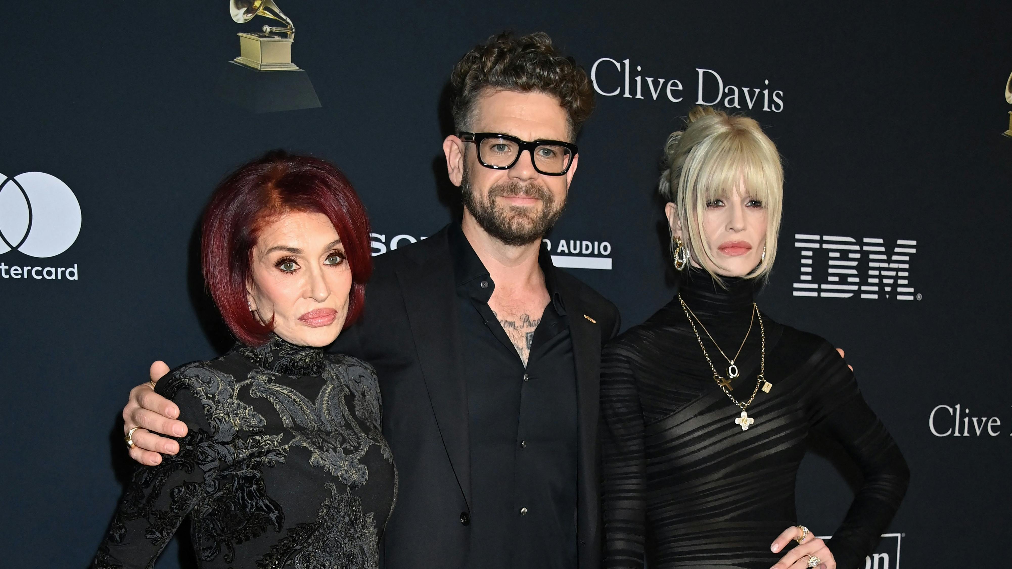 Sharon, Jack og Kelly Osbourne.