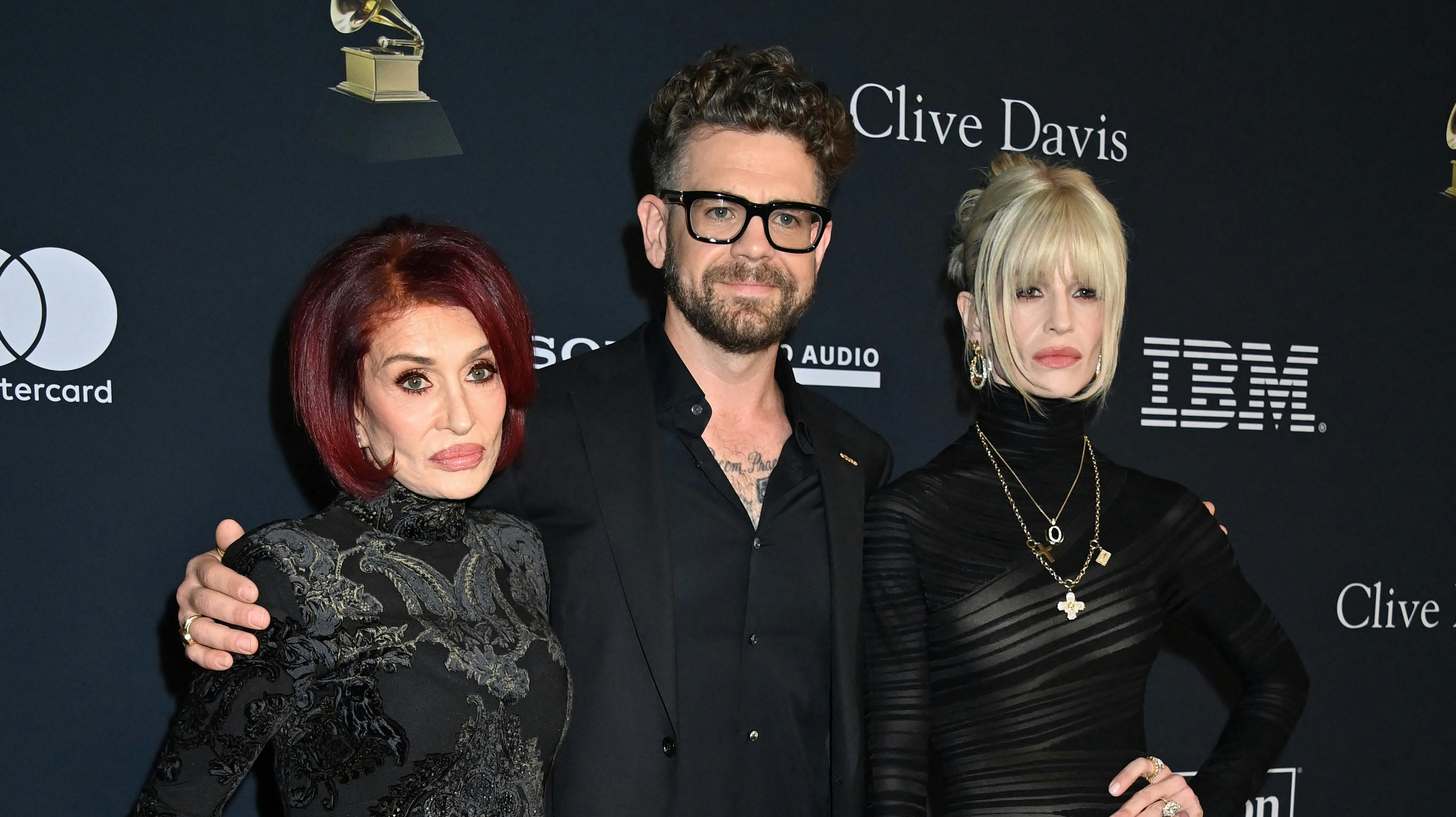 Sharon, Jack og Kelly Osbourne.