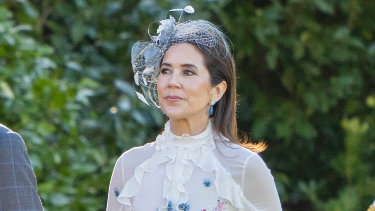 Dronning Mary under statsbesøget i Australien.&nbsp;