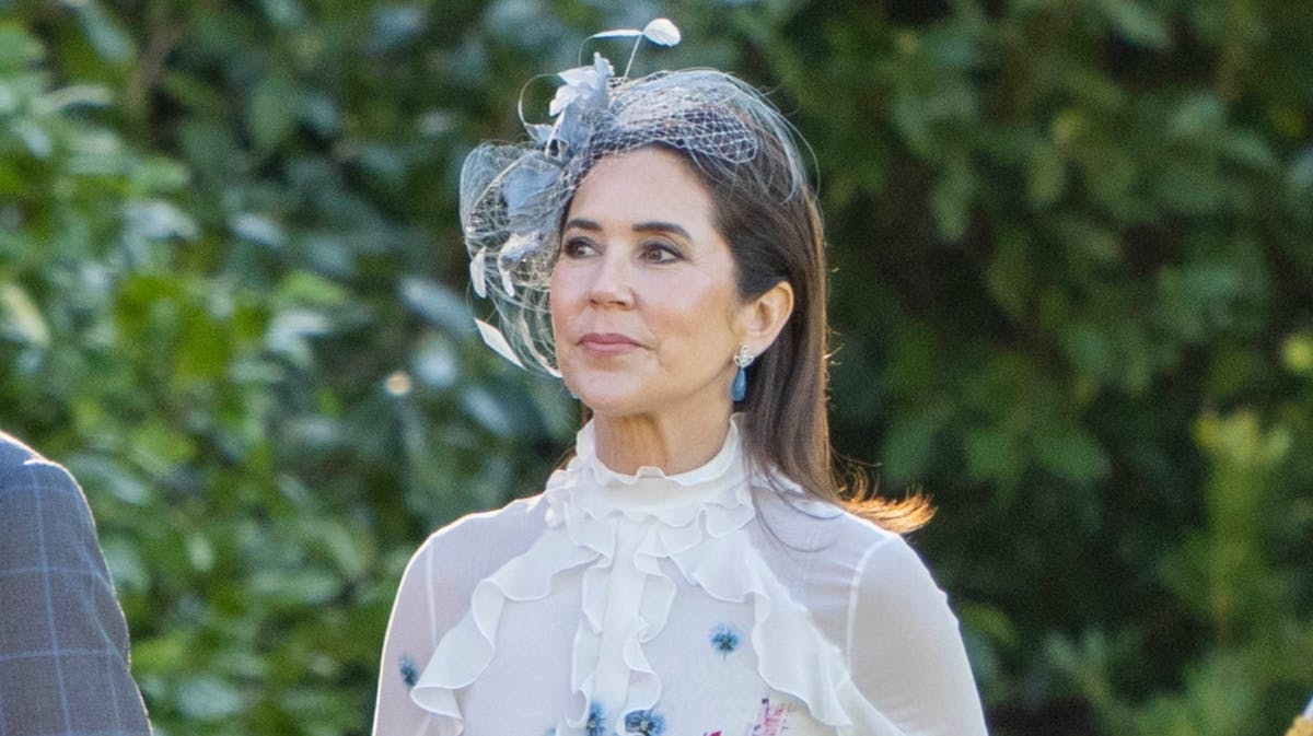 Dronning Mary under statsbesøget i Australien.