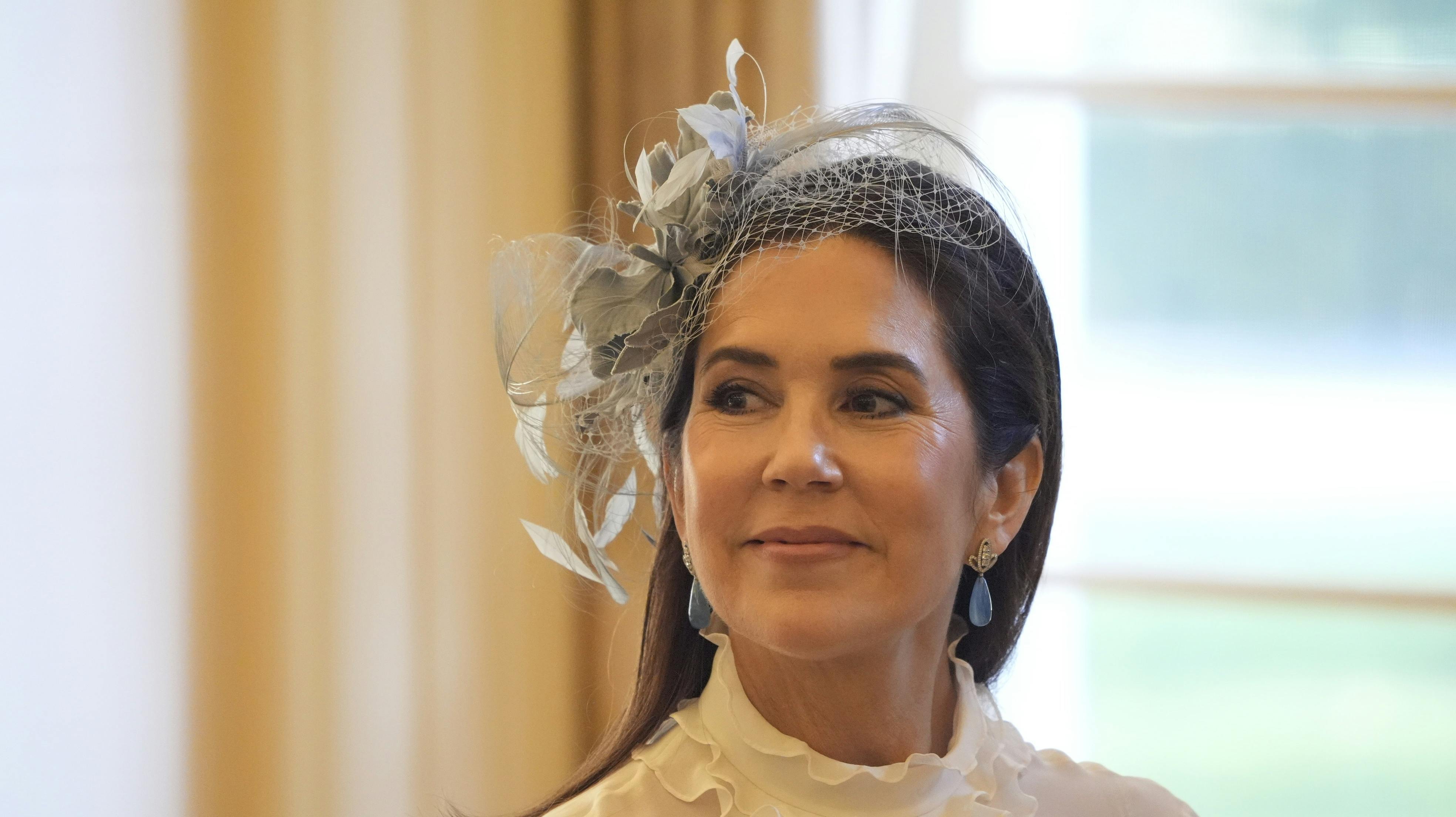 Dronning Mary i Government House i Canberra.