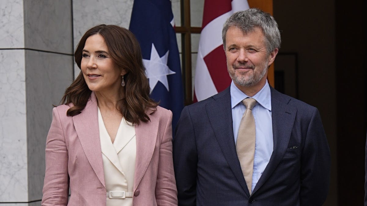 Mary og Frederik har været til middag et helt særligt sted mandag aften australsk tid.