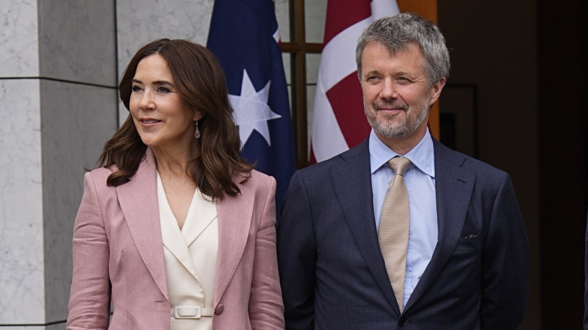 Mary og Frederik har været til middag et helt særligt sted mandag aften australsk tid.