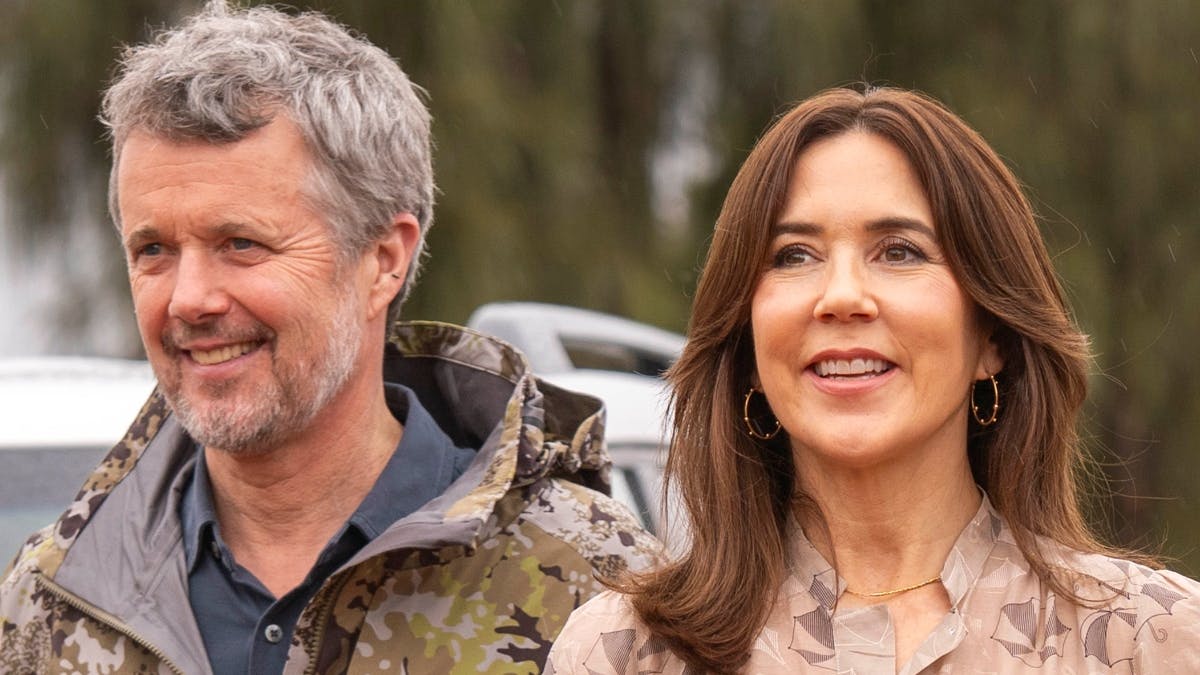 Kong Frederik og dronning Mary gik en god morgentur på næsten 10 kilometer.