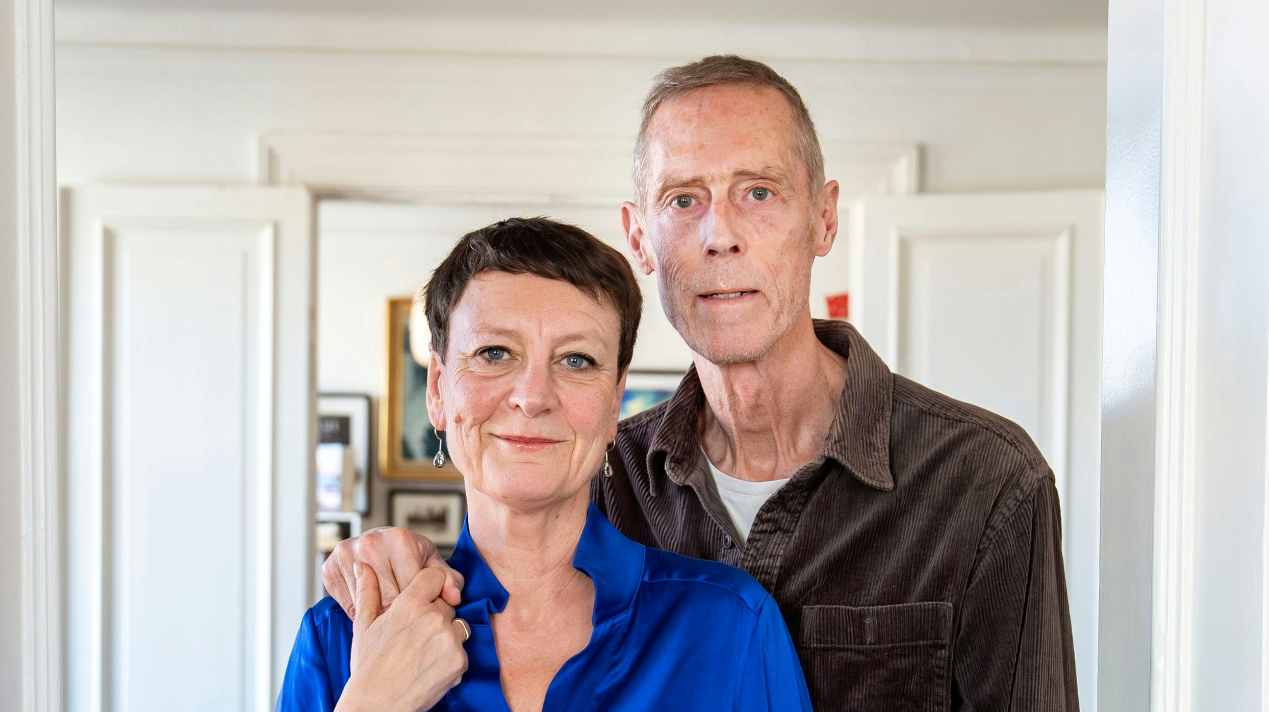 Janni Pedersen reagerer efter fake news om manden Kim Fabers sygdom.