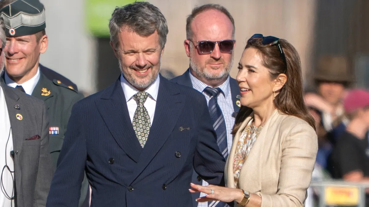 Kong Frederik var stolt af dronning Mary på den særlige dag på Tasmanien.