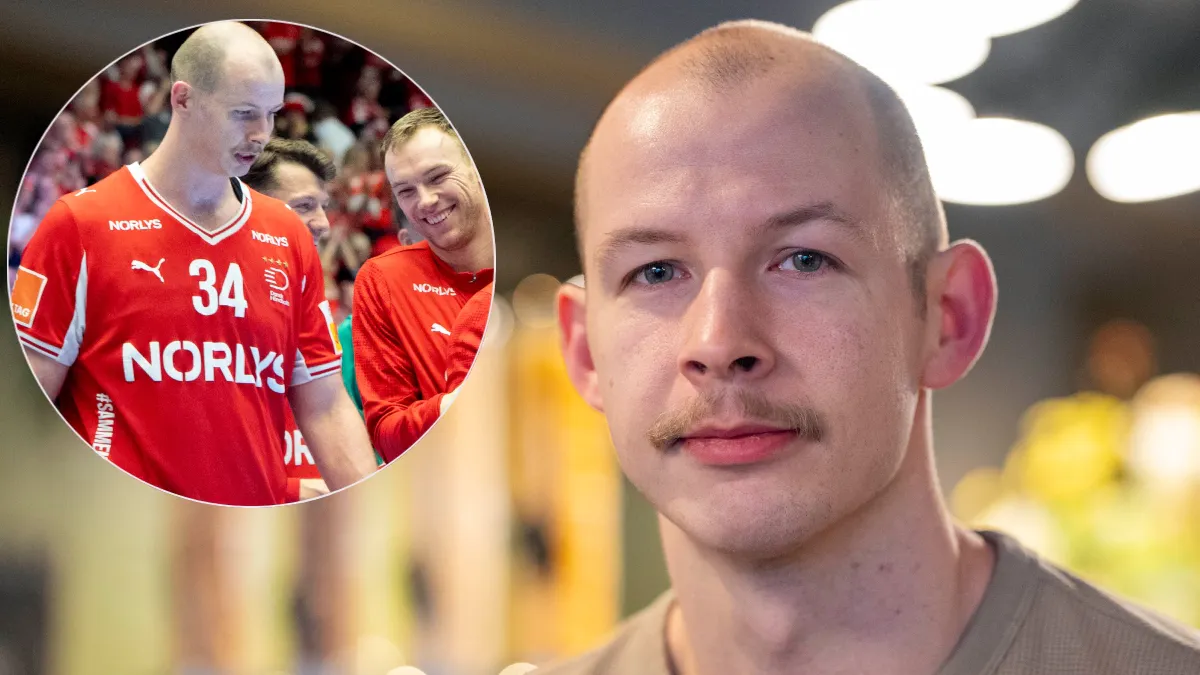 Håndboldspilleren Simon Hald fik problemer med hjertet under EM. 