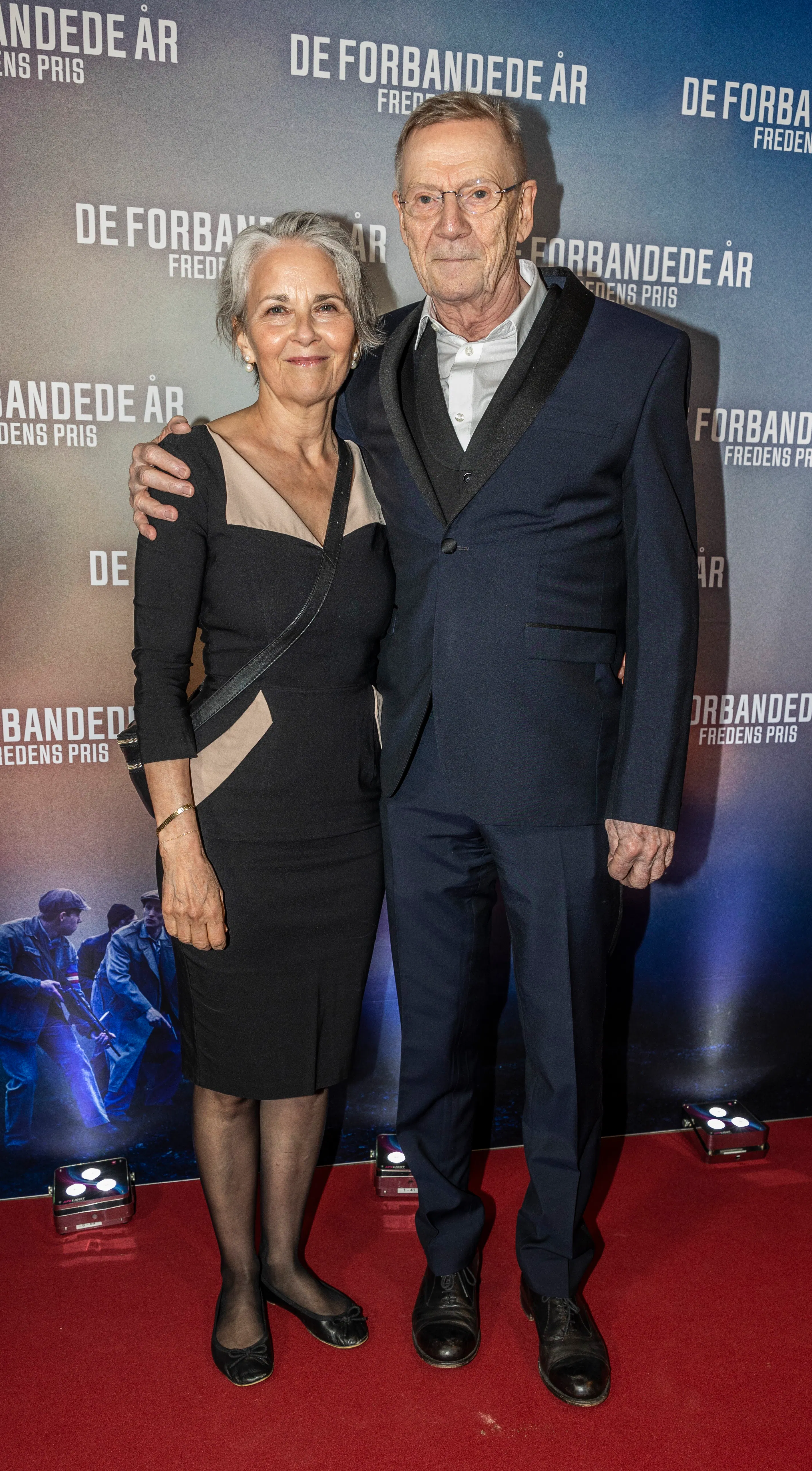 Jesper Christensen med sin kone Tove Bornhøft.