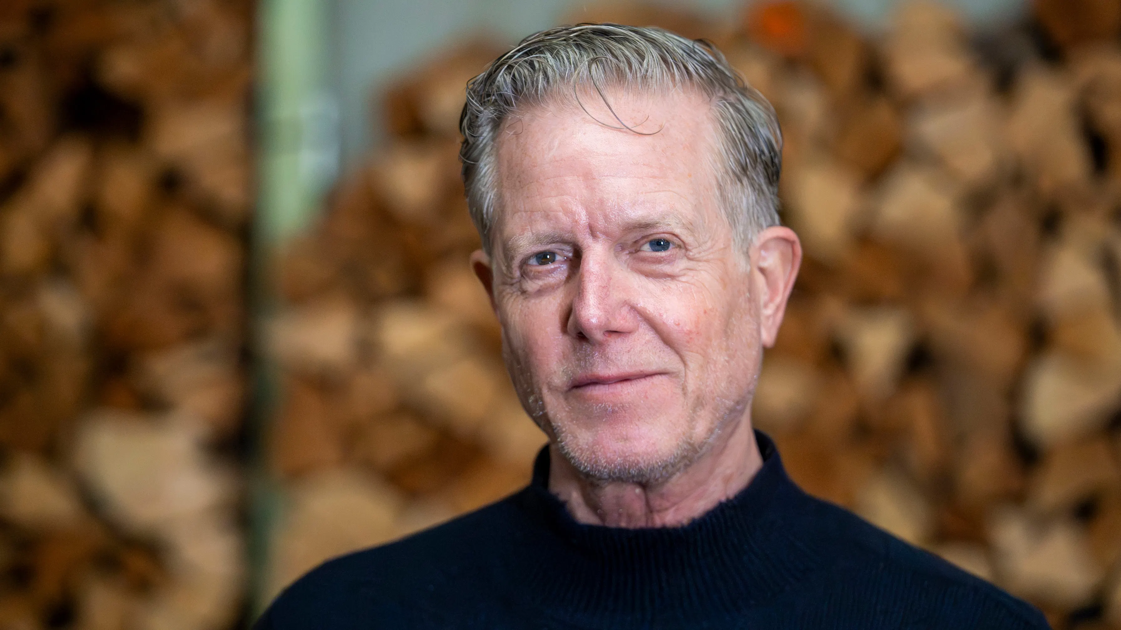 Skuespilleren Peter Mygind passer godt på sin familie. 