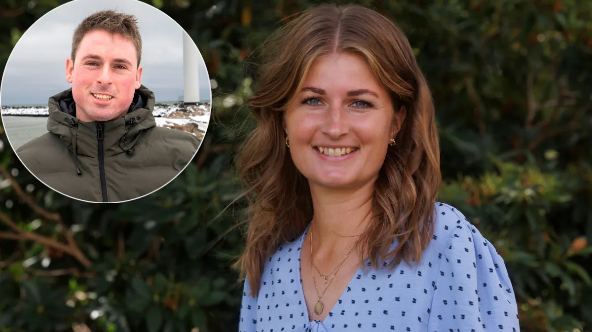 Lisa og Brian i "Kærlighed hvor kragerne vender".