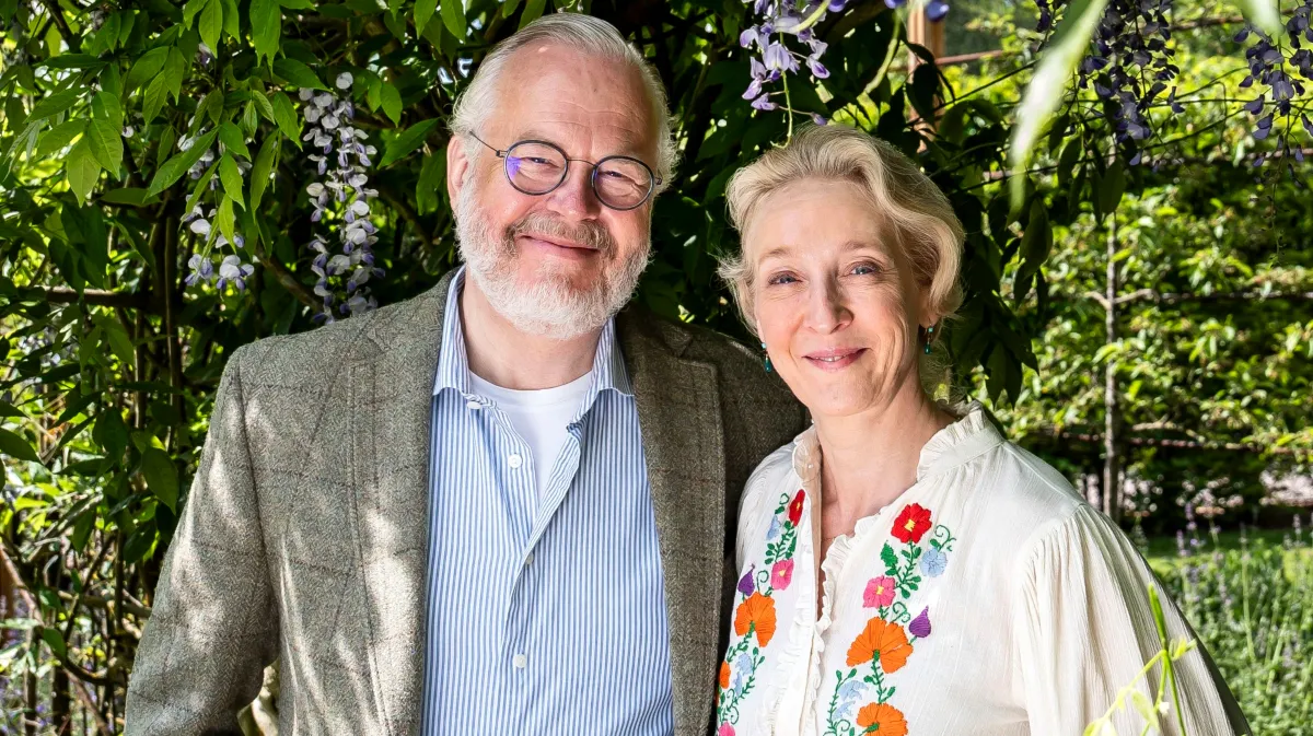 Grev Michael og prinsesse Alexandra nyder påsketiden.
