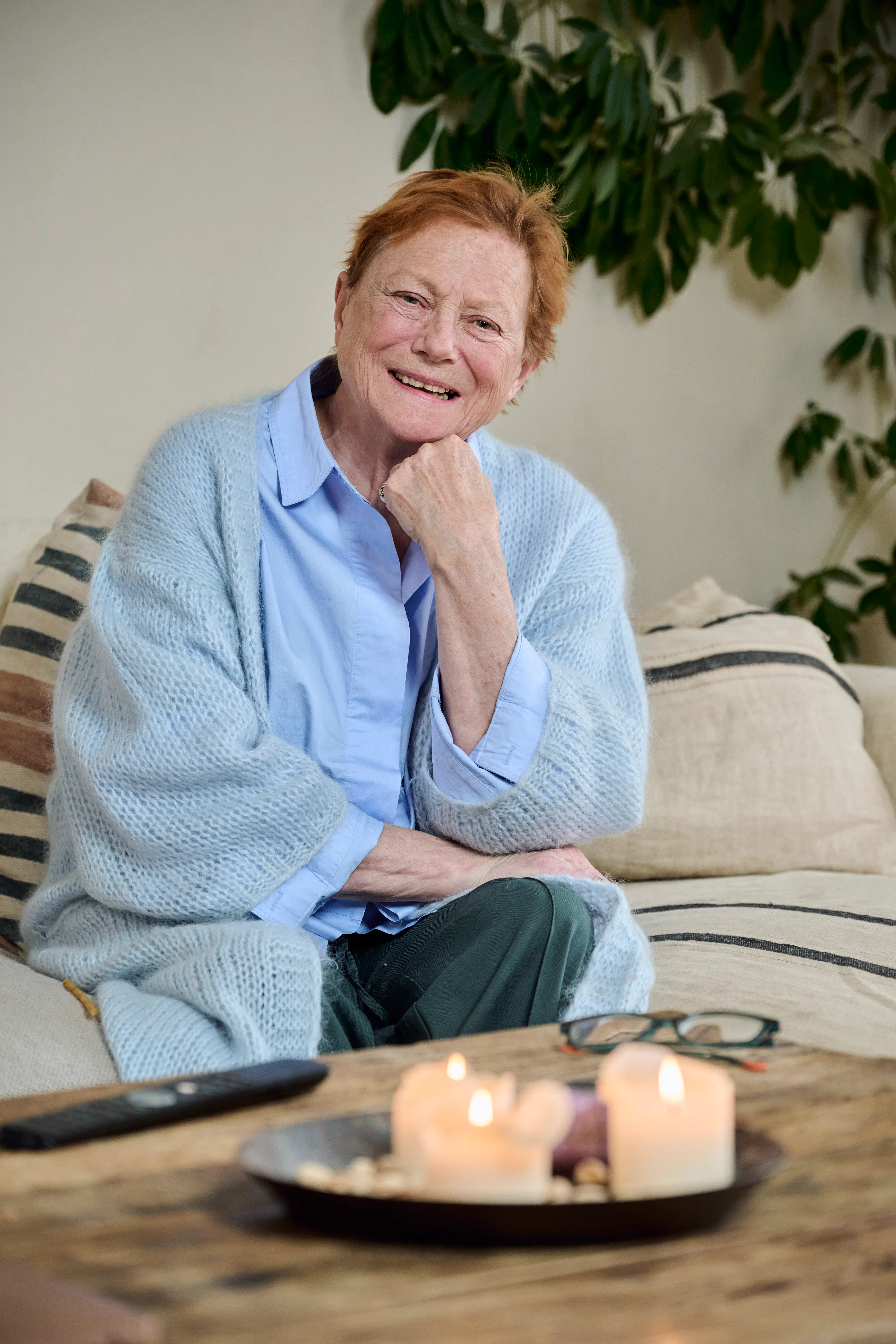 Lisbet Dahl trives storartet.