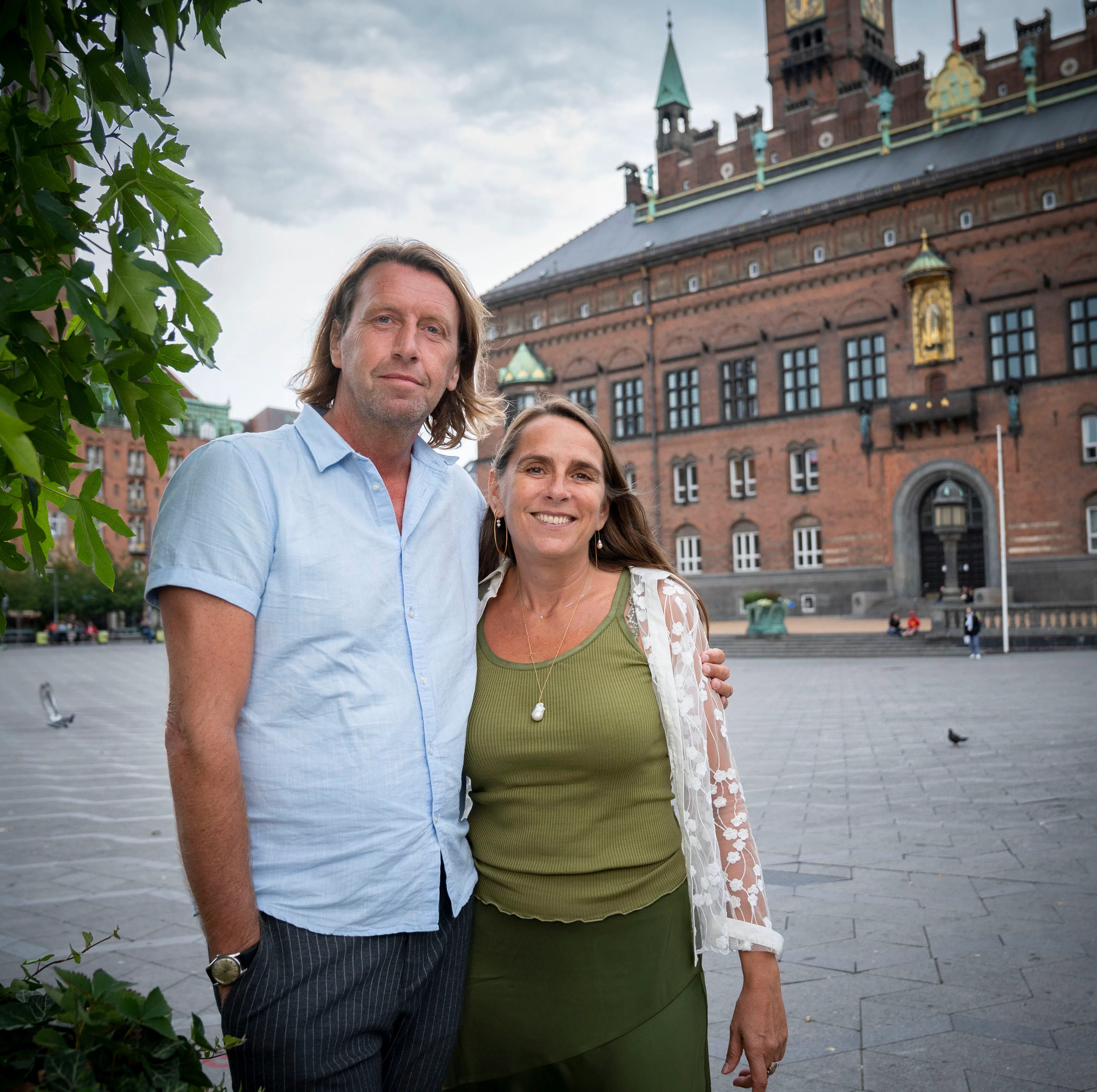 Anders Agger og Anne Hjernøe har været nære venner i mange år.