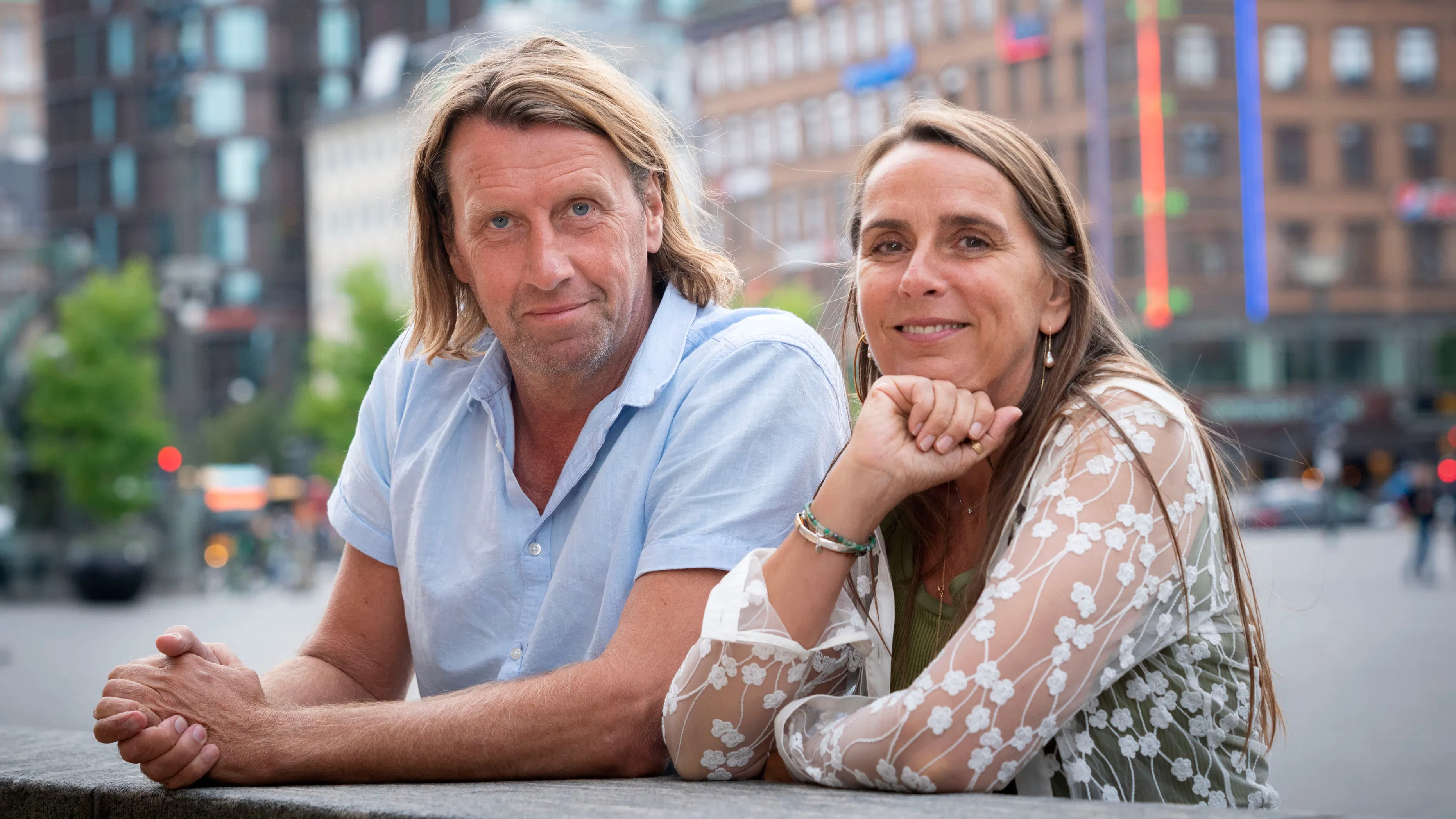 Makkerparret Anders Agger og Anne Hjernøe er klar til nye tv-optagelser. 