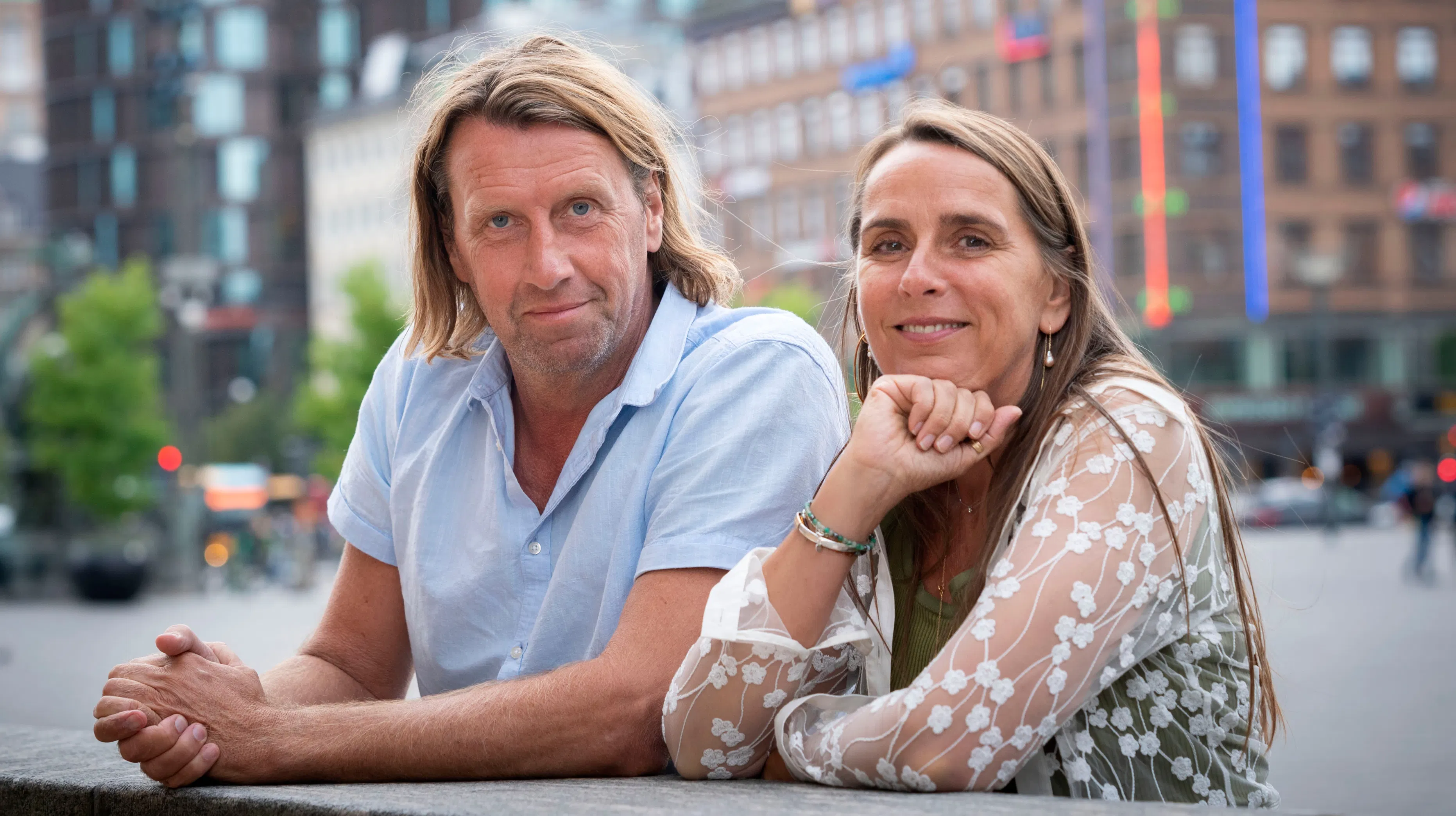 Makkerparret Anders Agger og Anne Hjernøe er klar til nye tv-optagelser.