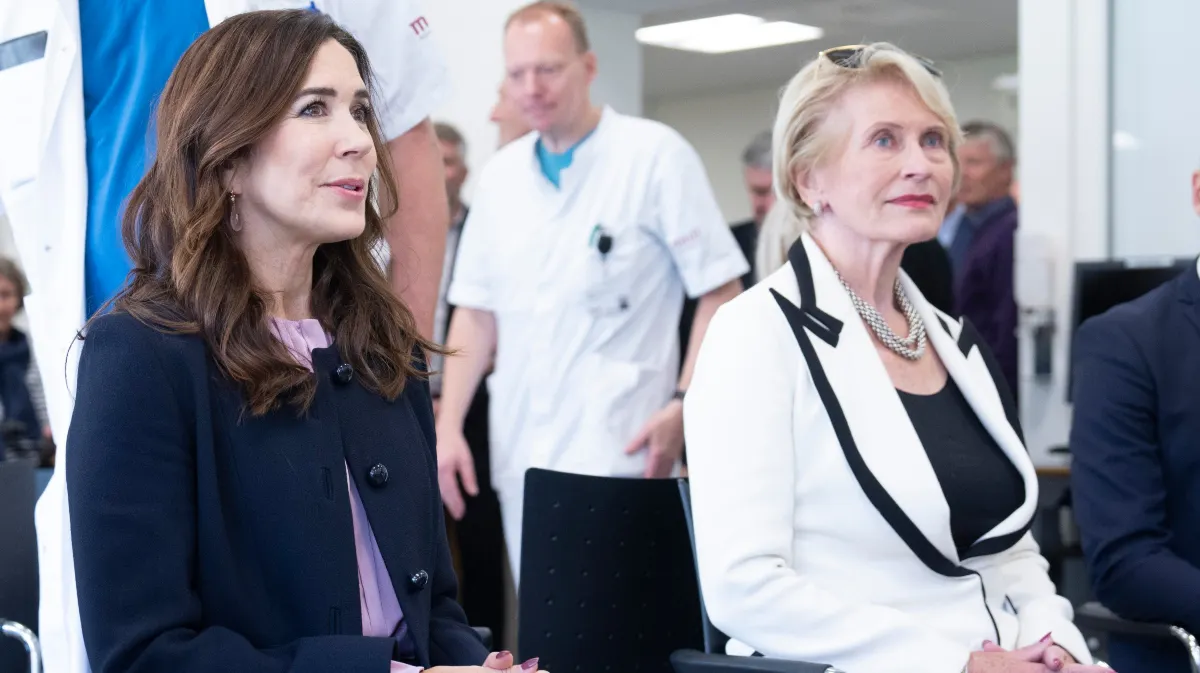 Dronning Mary og Karin Salling var for nylig sammen til Hjerteforeningens arrangement i København. Billedet her er fra en tidligere begivenhed hos Hjerteforeningen.