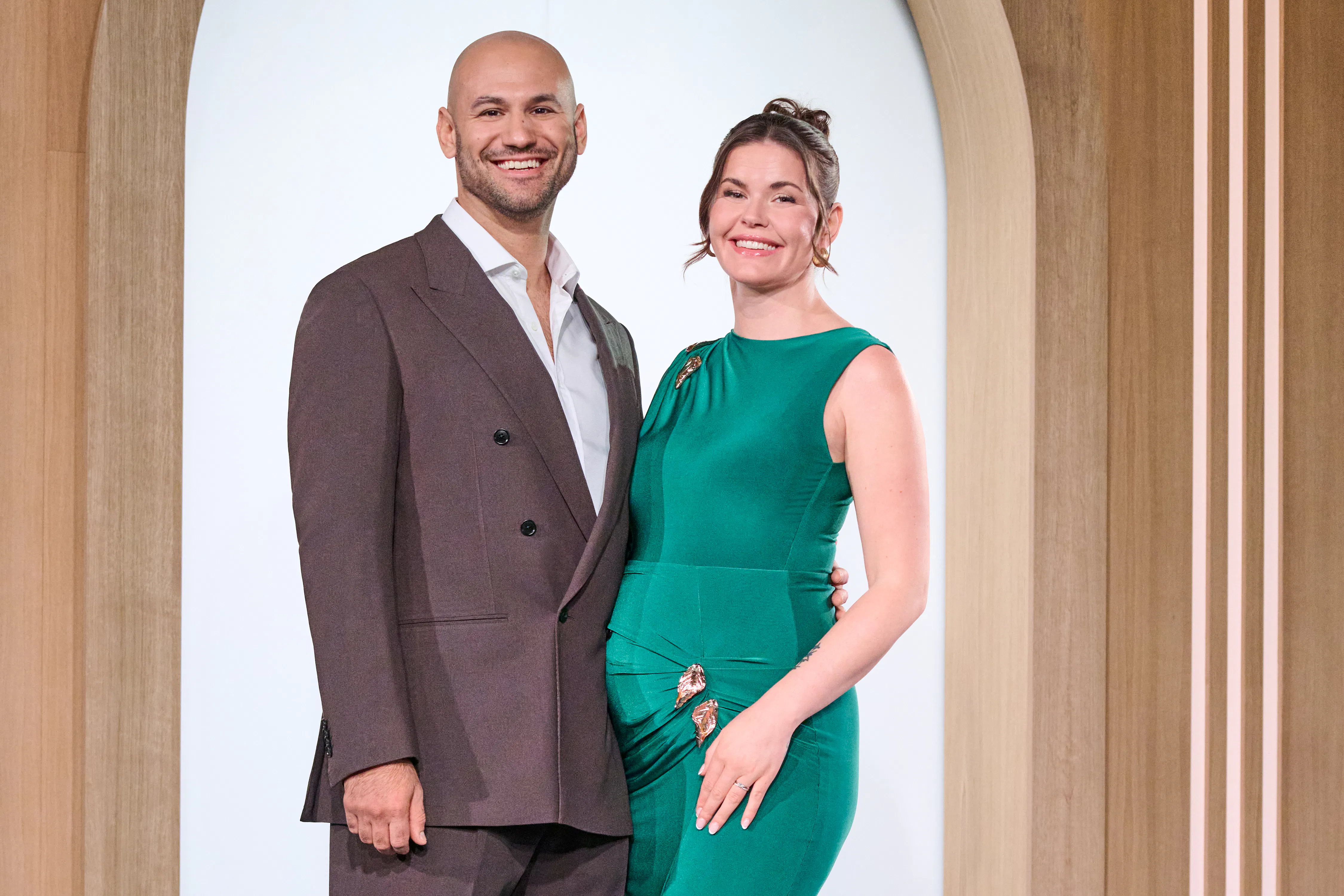Aniela kunne til genforening vise en babybule frem.