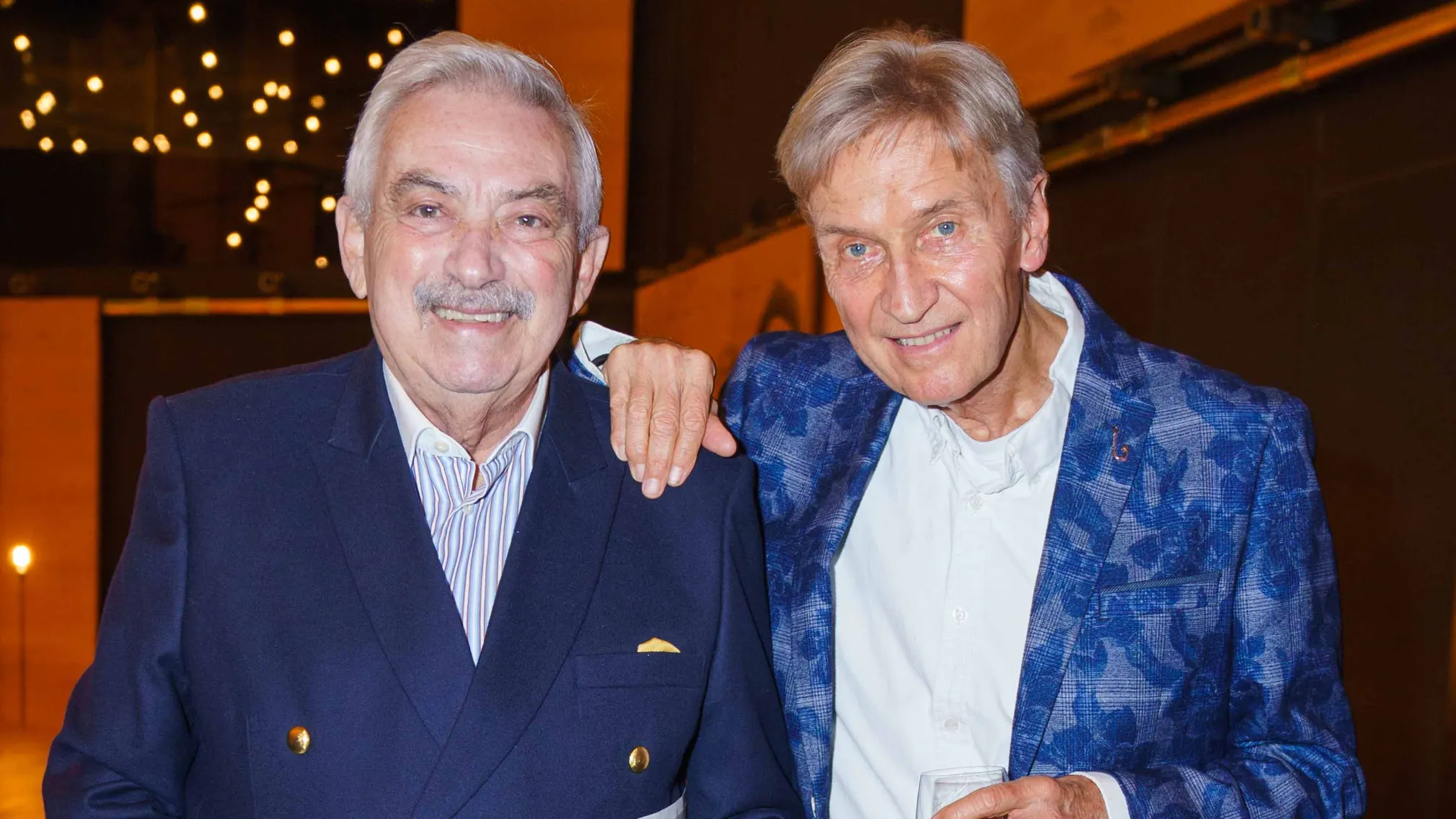 Johnny Reimar og Jørgen de Mylius var gode venner i mange år. 