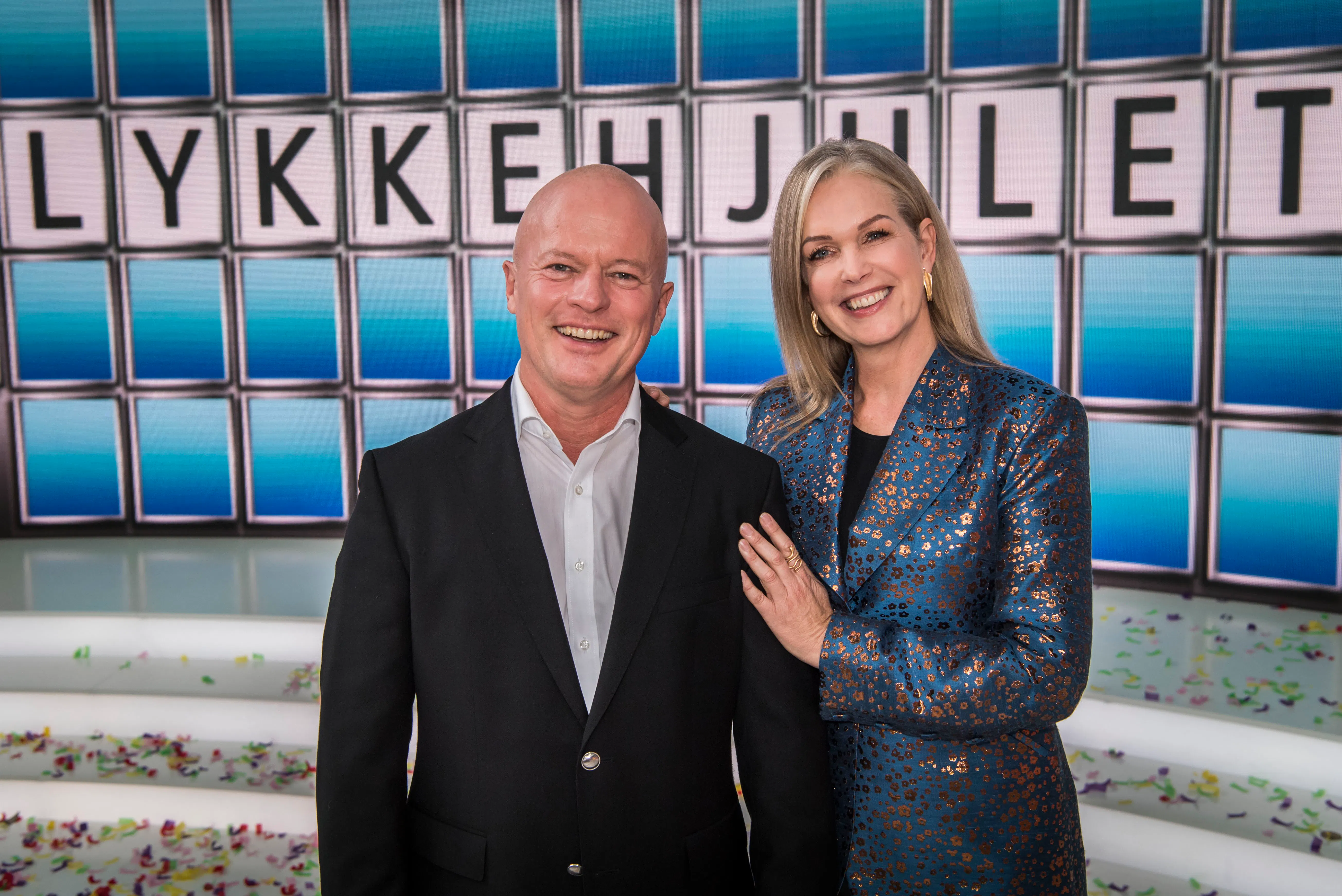 Ægteparret Dennis og Carina Johannesson fandt kærligheden, da de i sin tid mødte hinanden i TV 2-programmet ”Lykkehjulet”.