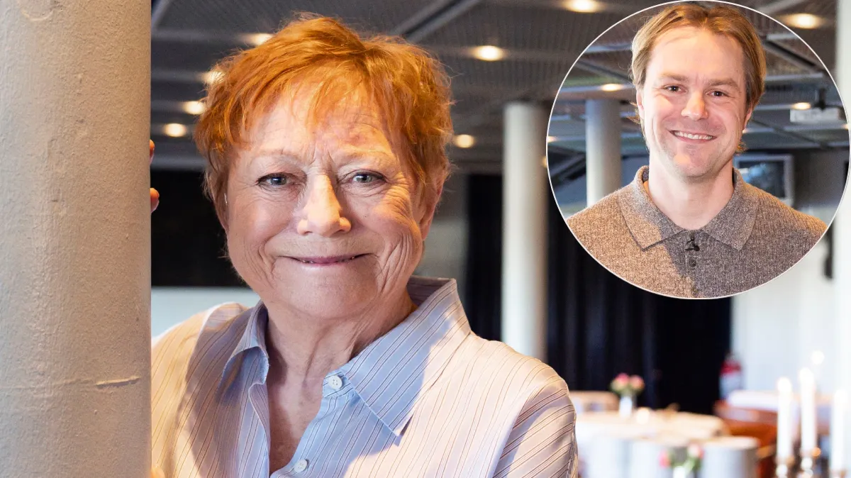 Lise Baastrup havde børnene med: Elin og Laura matchede i pailletkjoler på farmors store dag | BILLED-BLADET