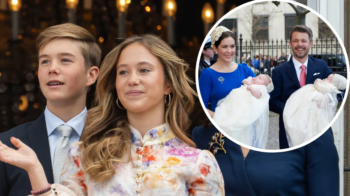 Hvorfor hedder de det? Her er forklaringen bag prins Vincent og prinsesse Josephines navne | BILLED-BLADET